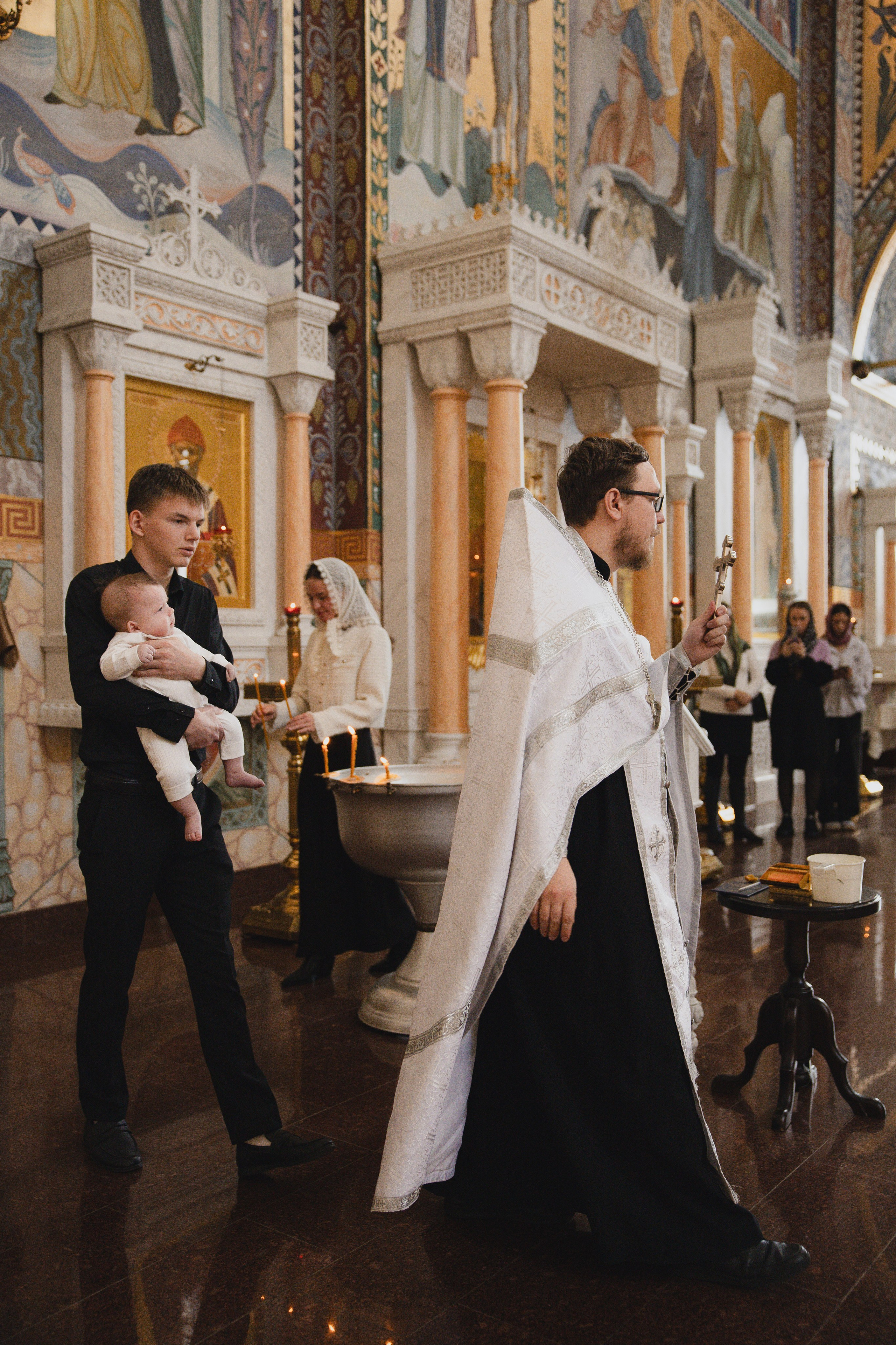 Крещение Кирюши. Фотограф Ломакина Анастасия