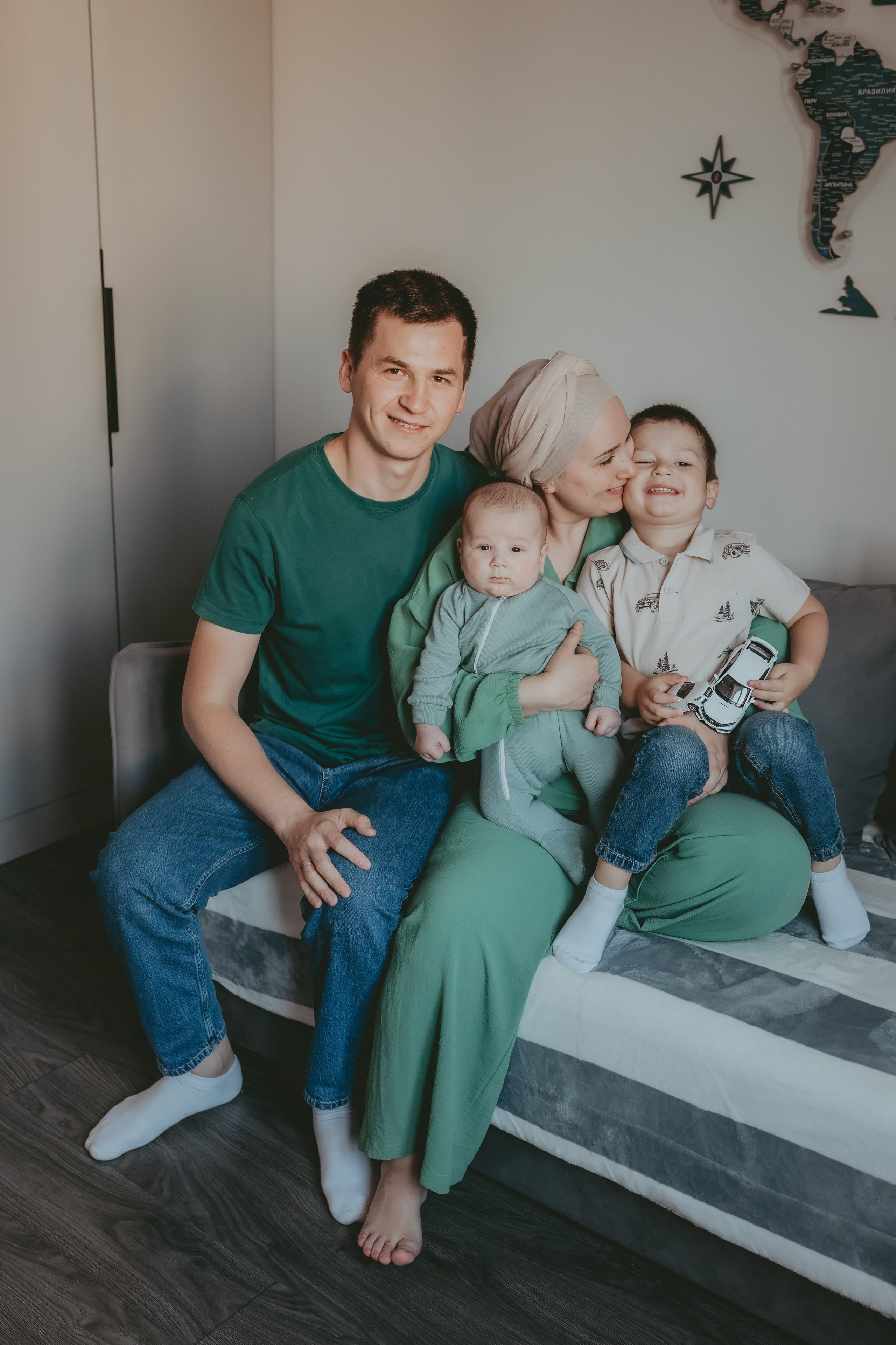 Адам и Исмаил. Семейный и домашний фотограф в Москве и МО Королева Валерия