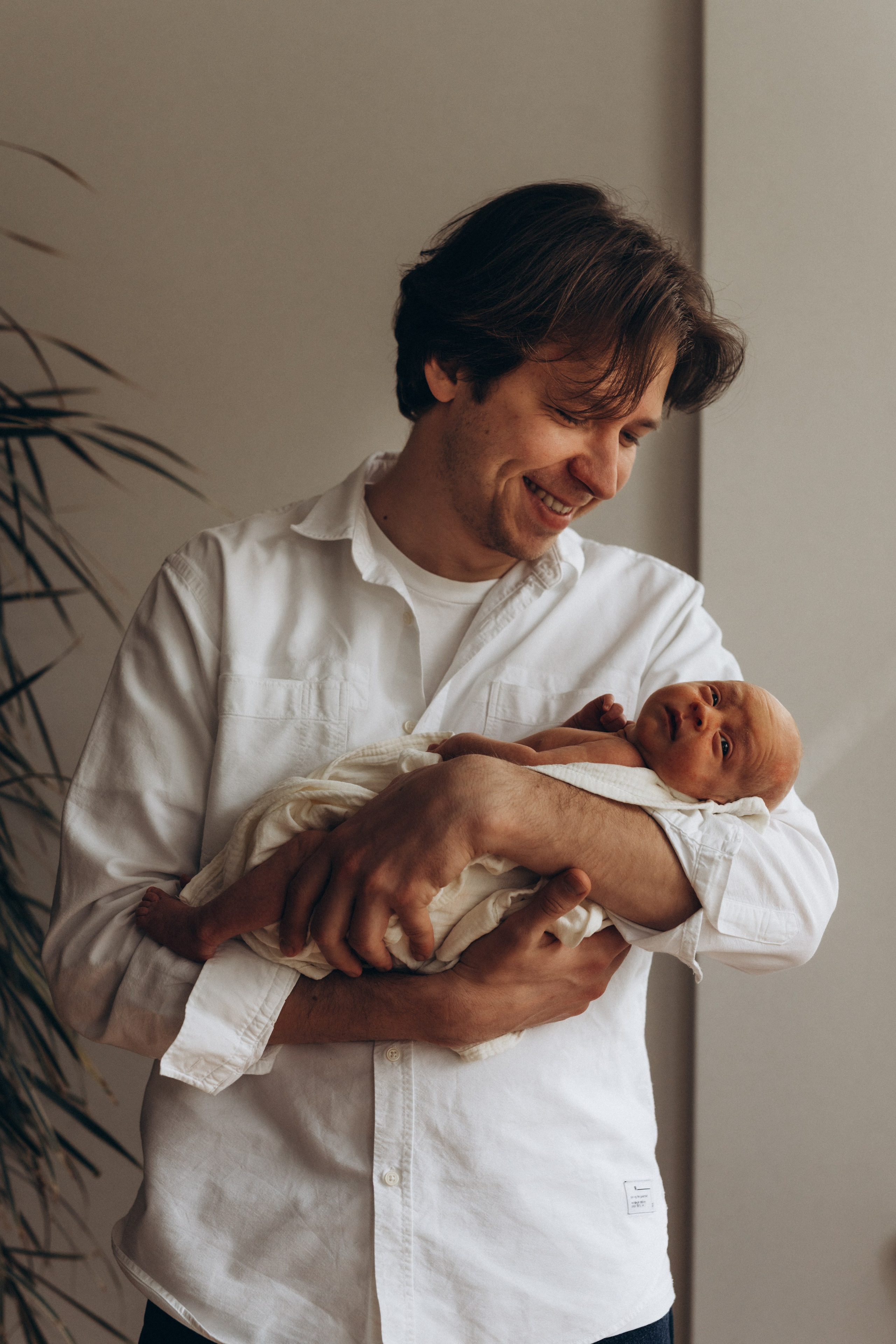 Новорожденный малыш Сева