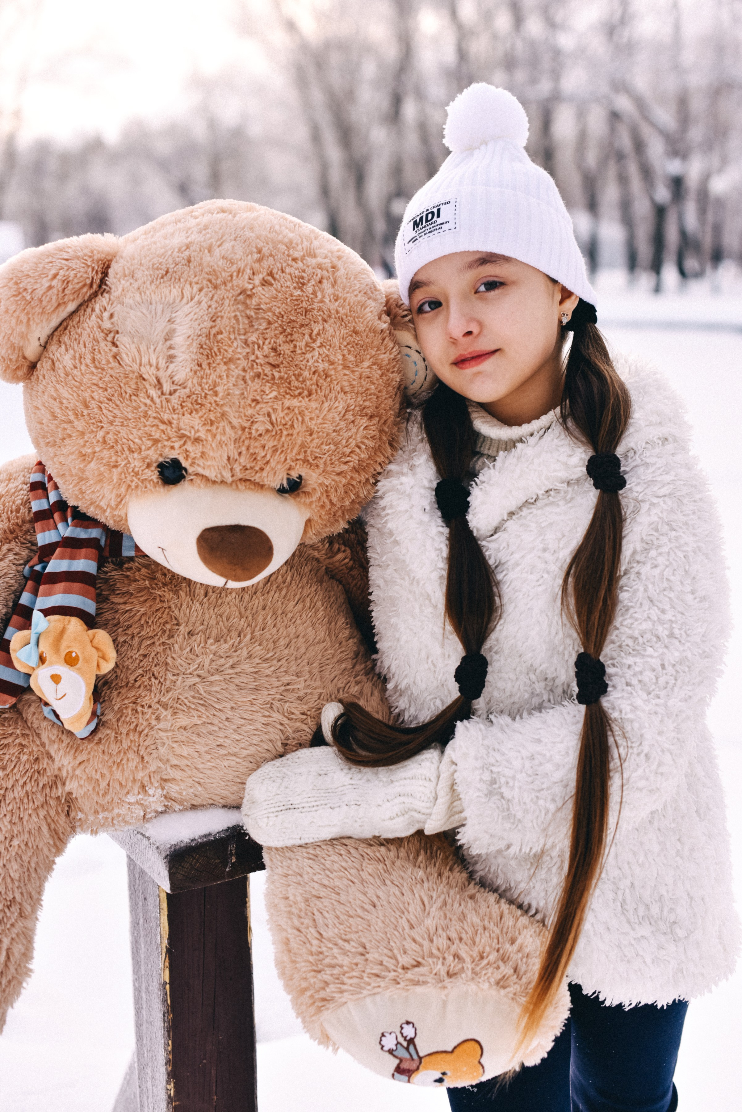 Девочки зима