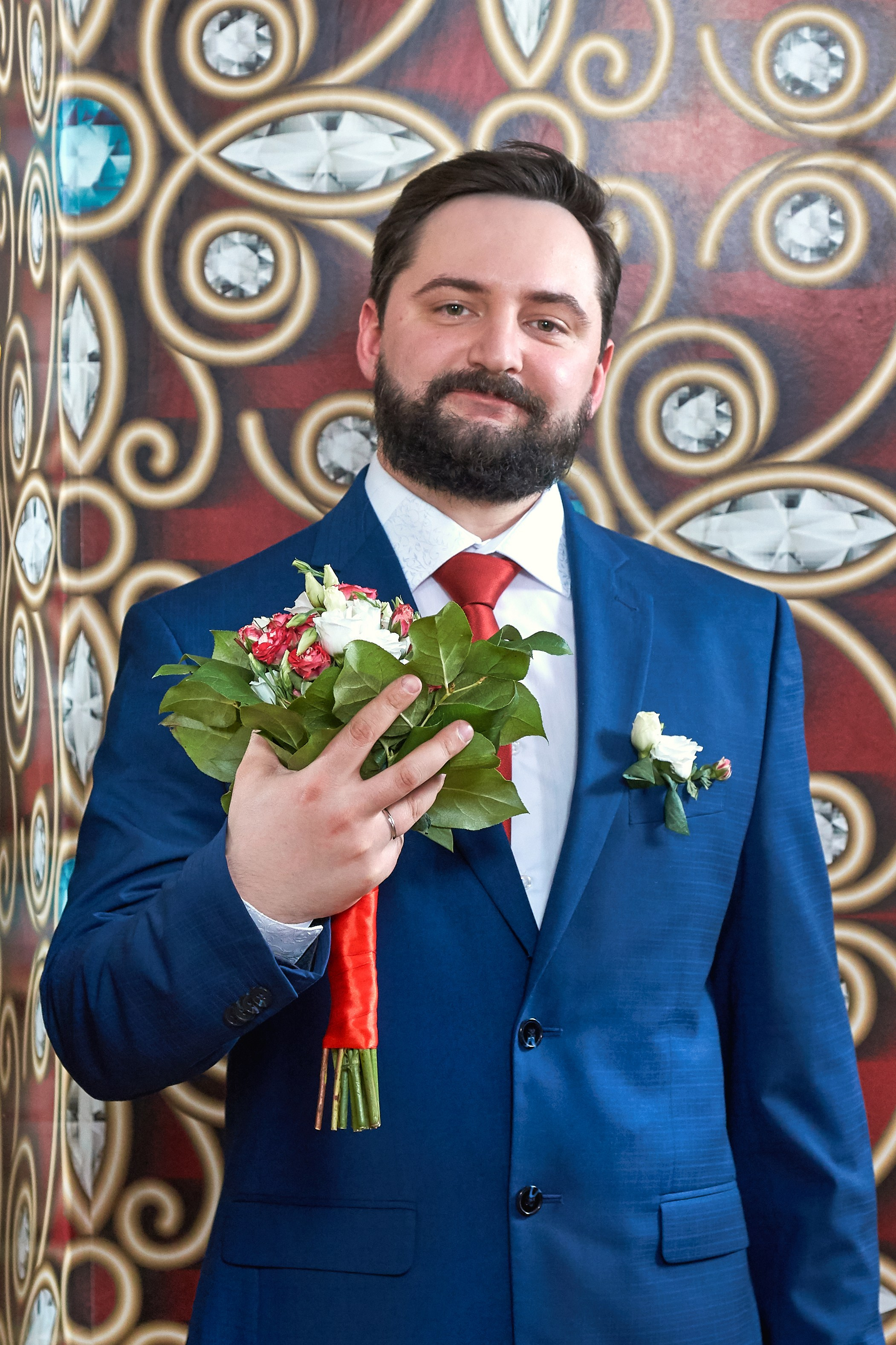 свадьба, жених