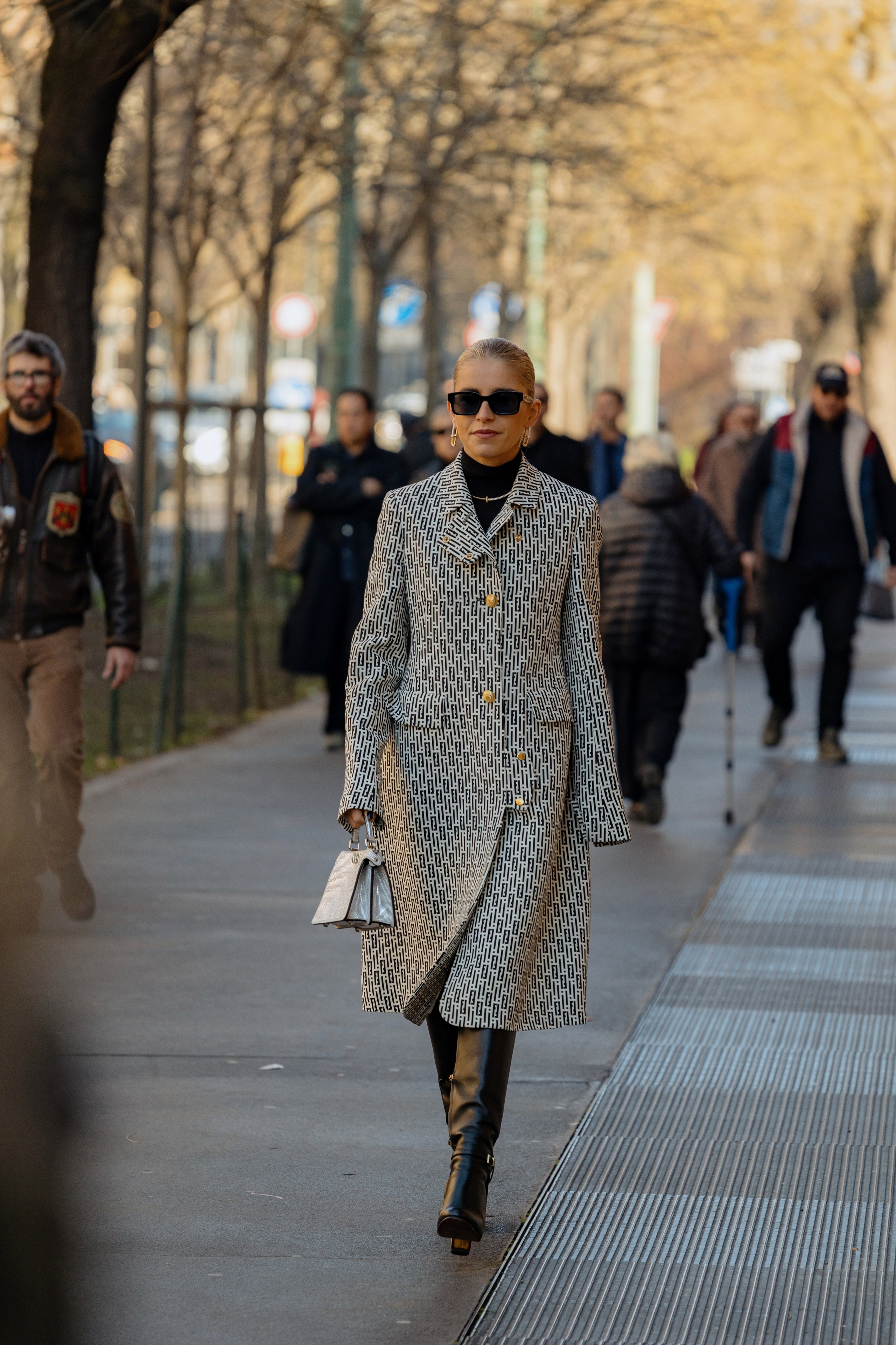 Milan Mens fashion week FW 24/25 FENDI. Photographer in Milan Ivan Goncharov