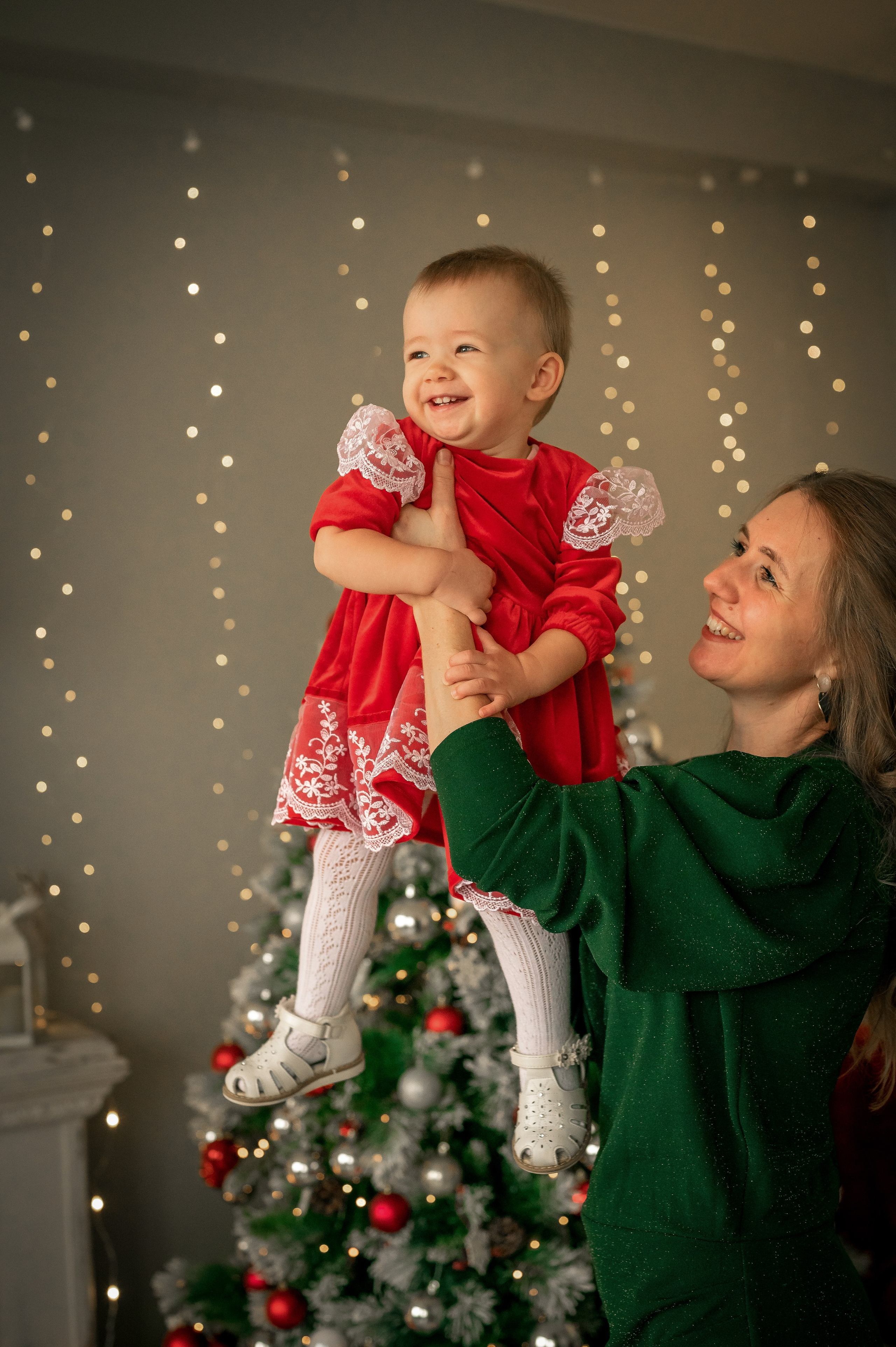 Новый год в студии. Фотограф новорождённых, семейный, школьный в городе Калуге Евгения