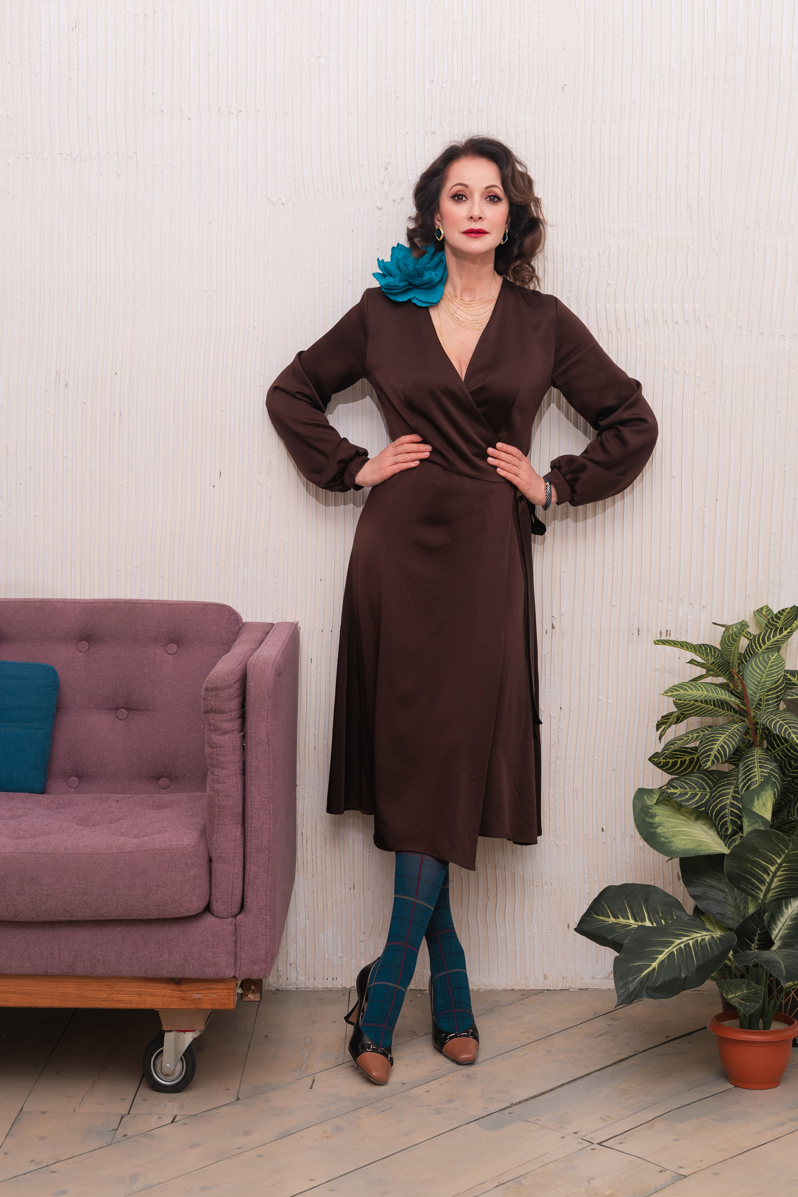 Ольга Кабо — актриса театра и кино, певица. Стилист — имиджмейкер в Москве Екатерина Саливоник