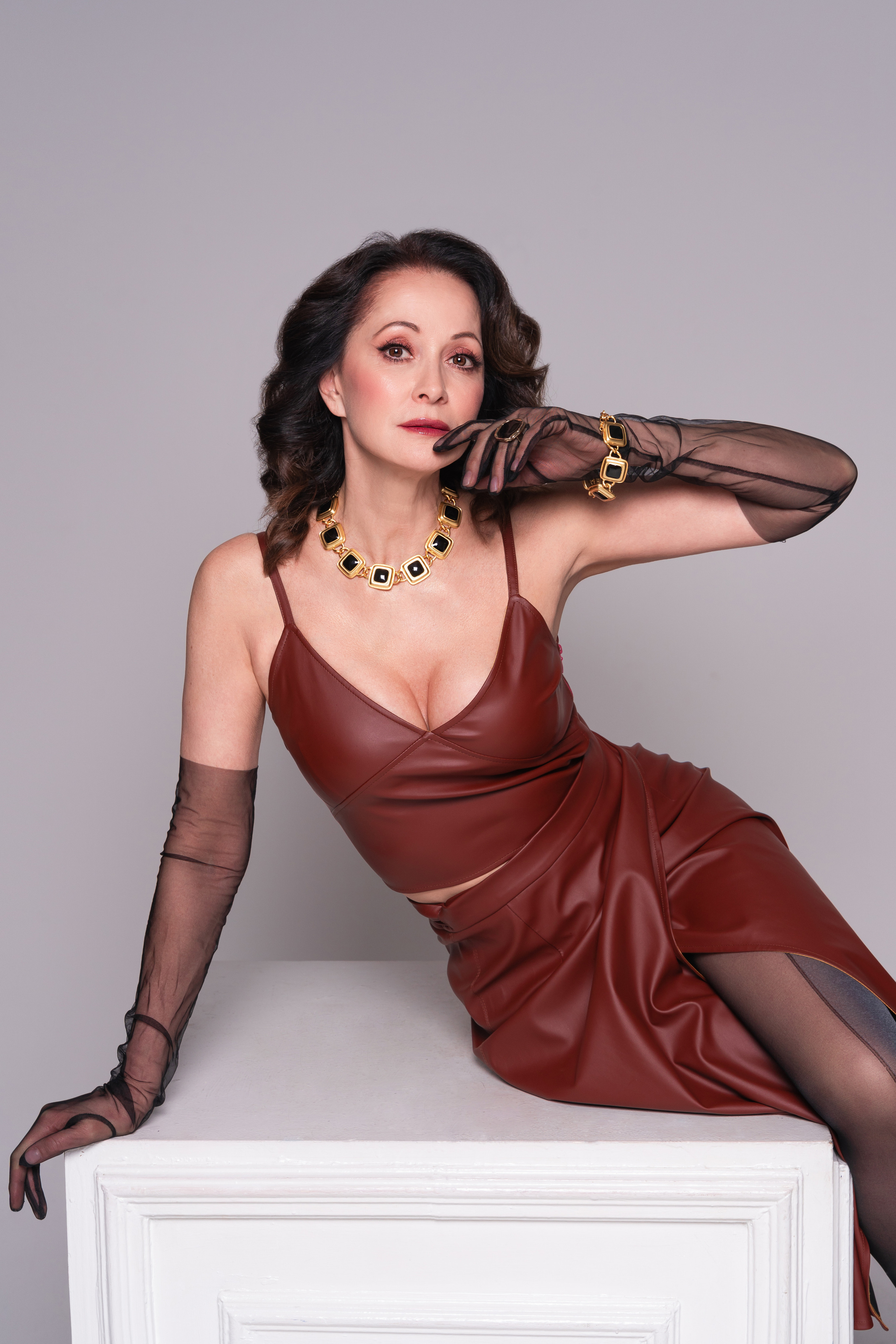 Ольга Кабо — актриса театра и кино, певица. Стилист — имиджмейкер в Москве Екатерина Саливоник