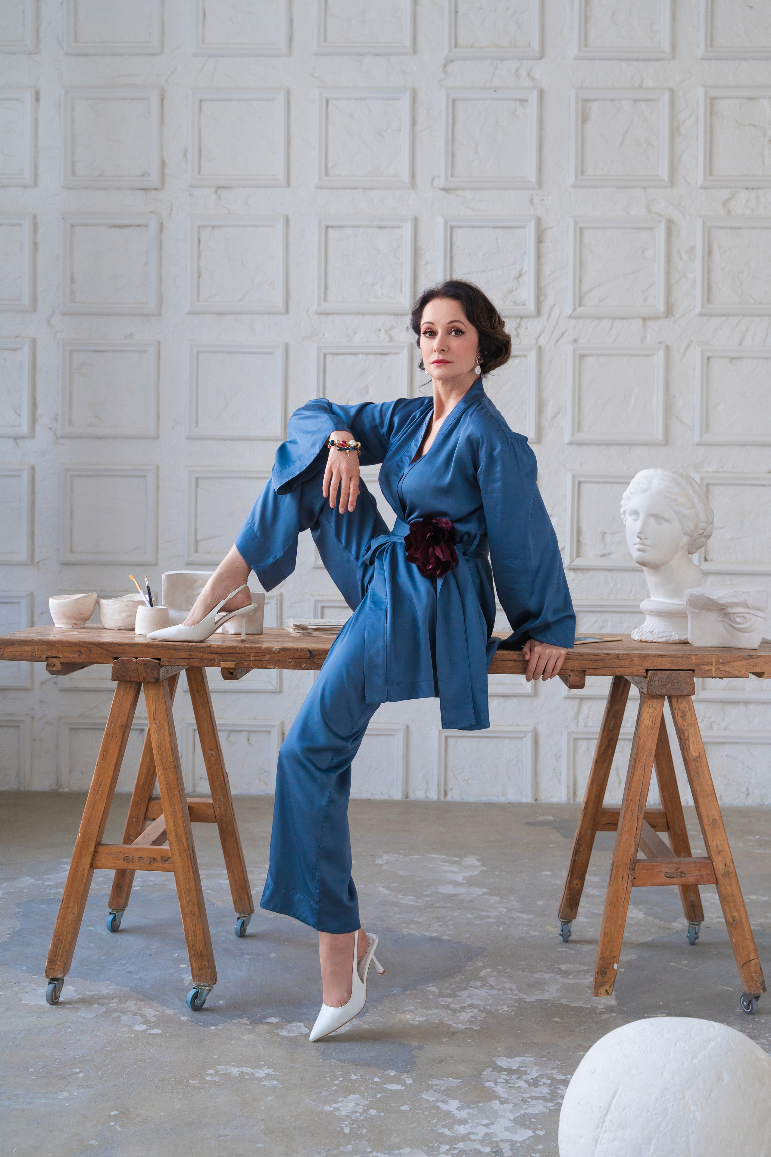 Ольга Кабо — актриса театра и кино, певица. Стилист — имиджмейкер в Москве Екатерина Саливоник