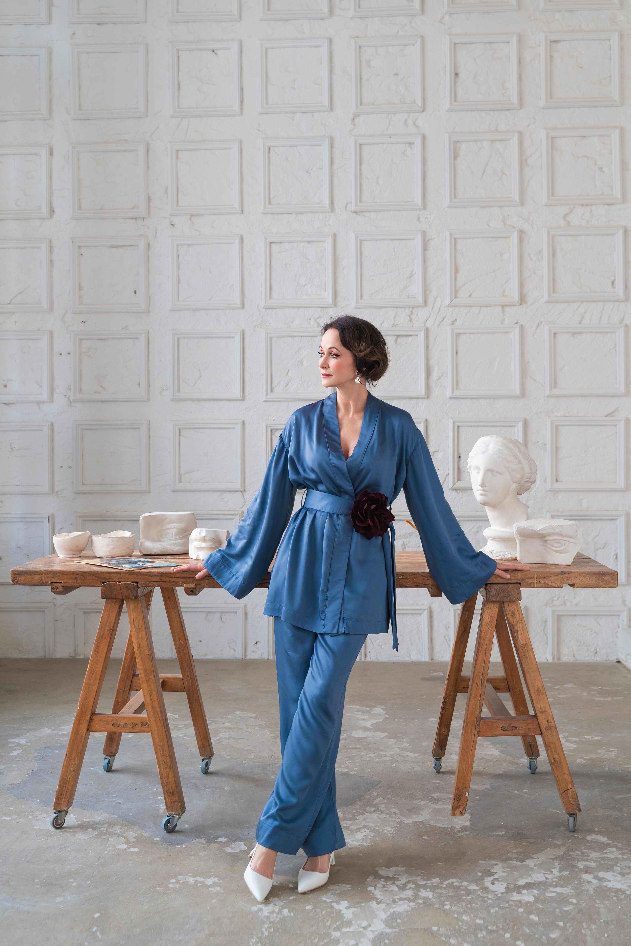 Ольга Кабо — актриса театра и кино, певица. Стилист — имиджмейкер в Москве Екатерина Саливоник