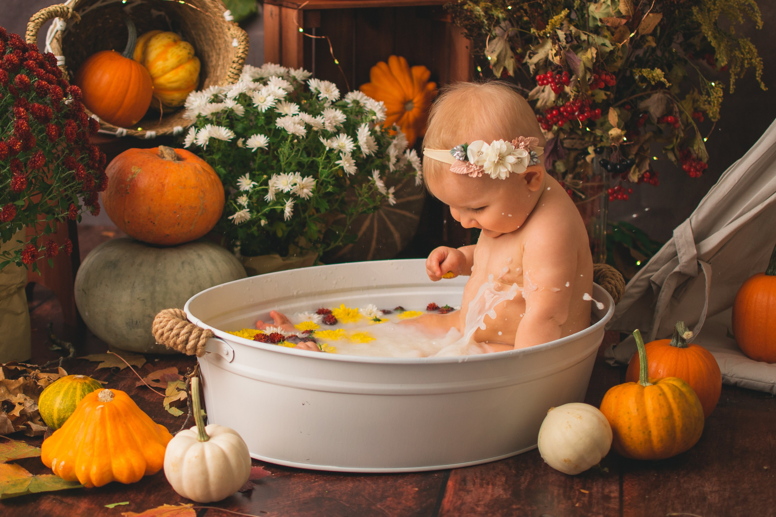 Молочные ванны. Фотограф новорождённых в Санкт-Петербурге Наталья Булгакова