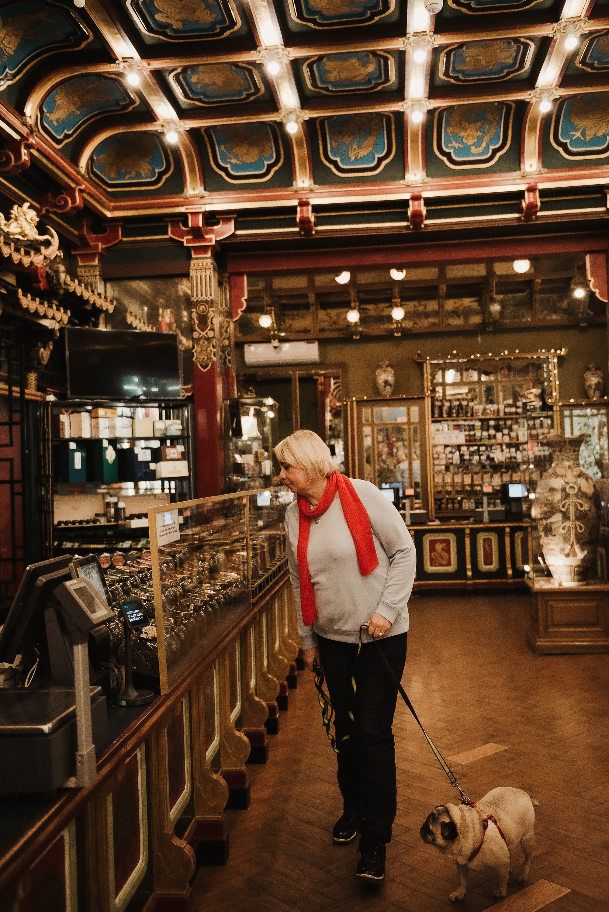 Ольга и Потапум. Прогулка к чайному дому. Семейный Фотограф в Москве Ирина Хохлова