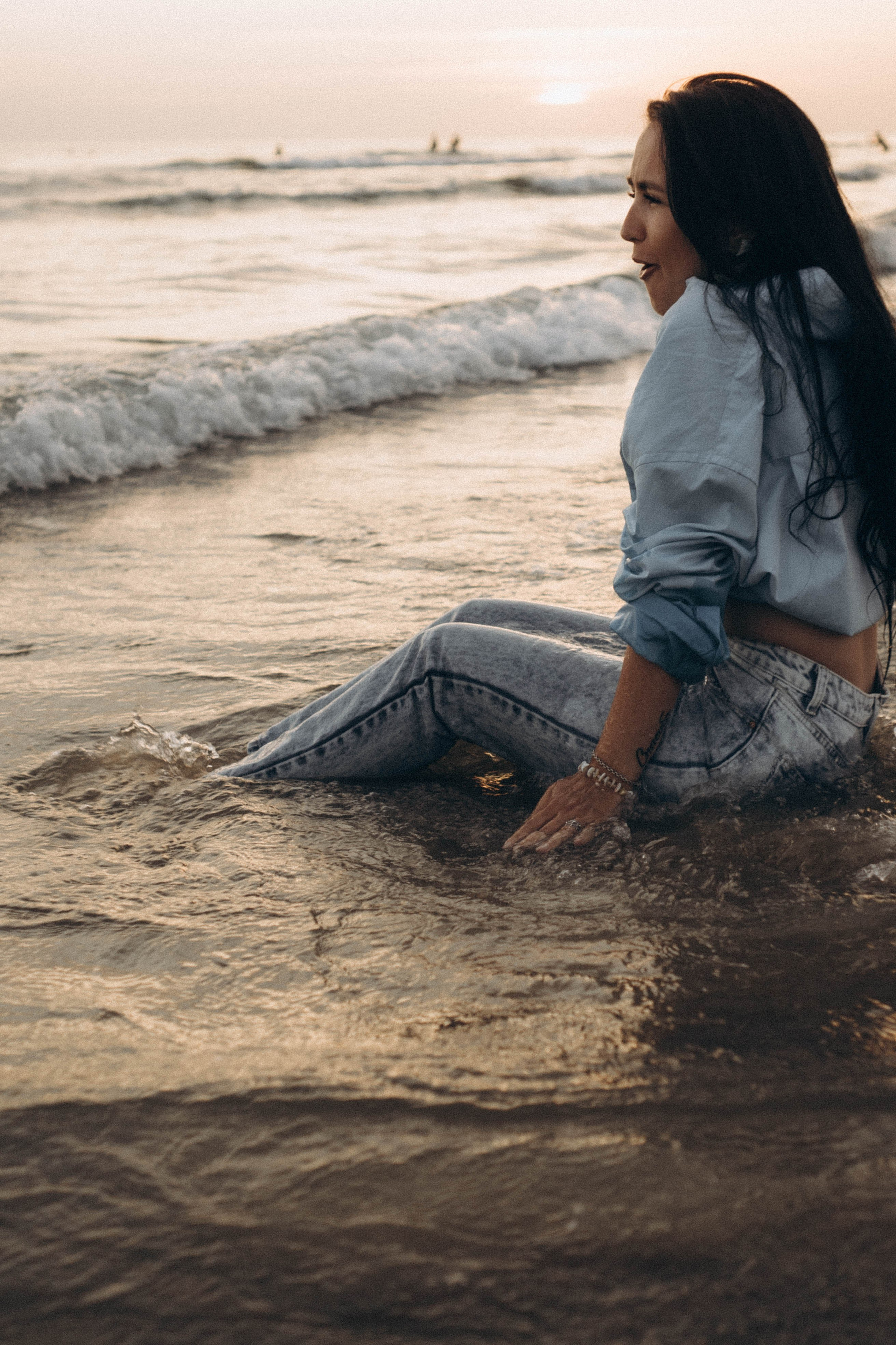 Июльский вечер на берегу черного моря. Профессиональный фотограф, Санкт-Петербург — Виктория Богомолова