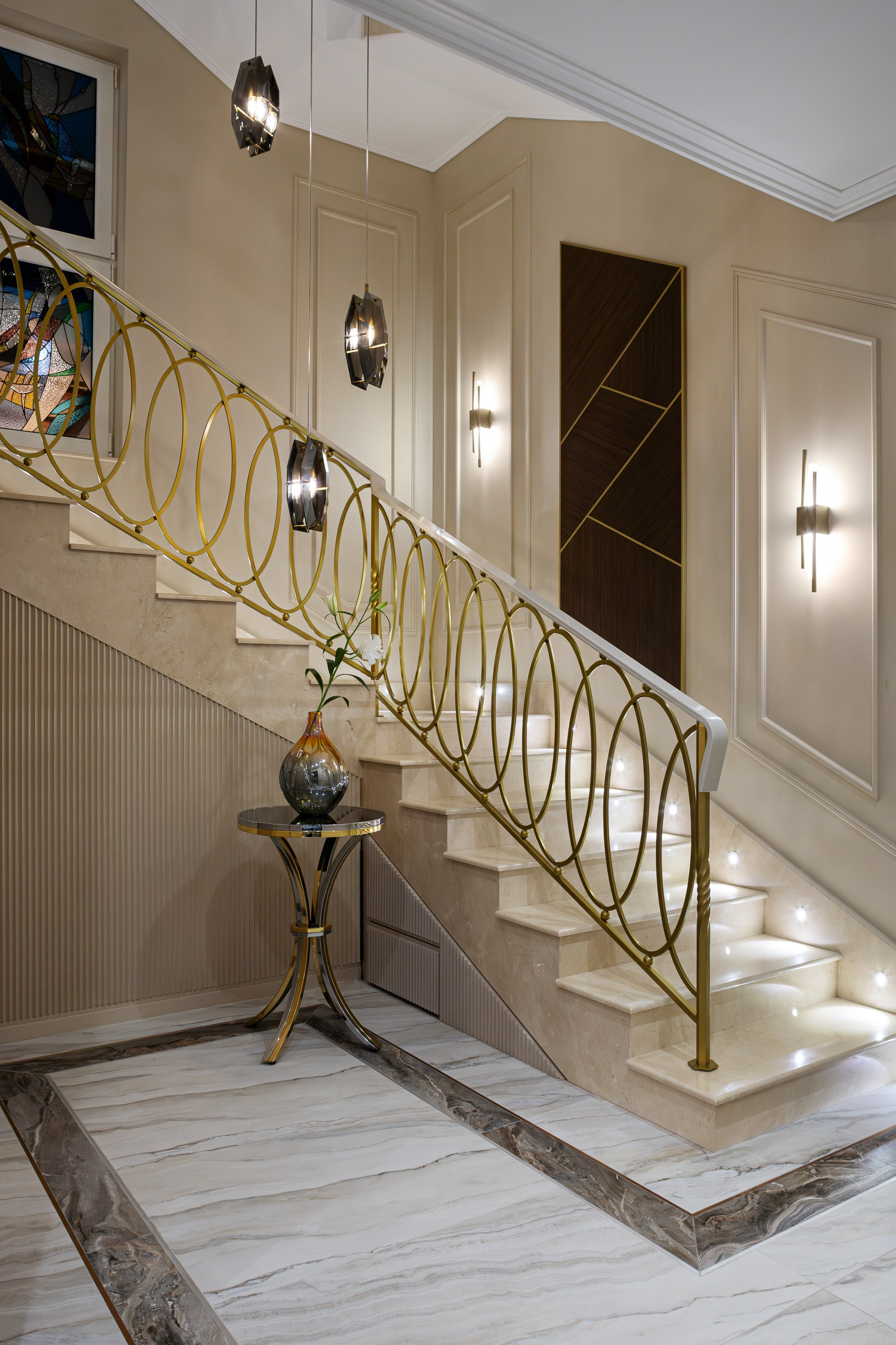 Интерьер частного дома, дизайнер Евгения Тисленко