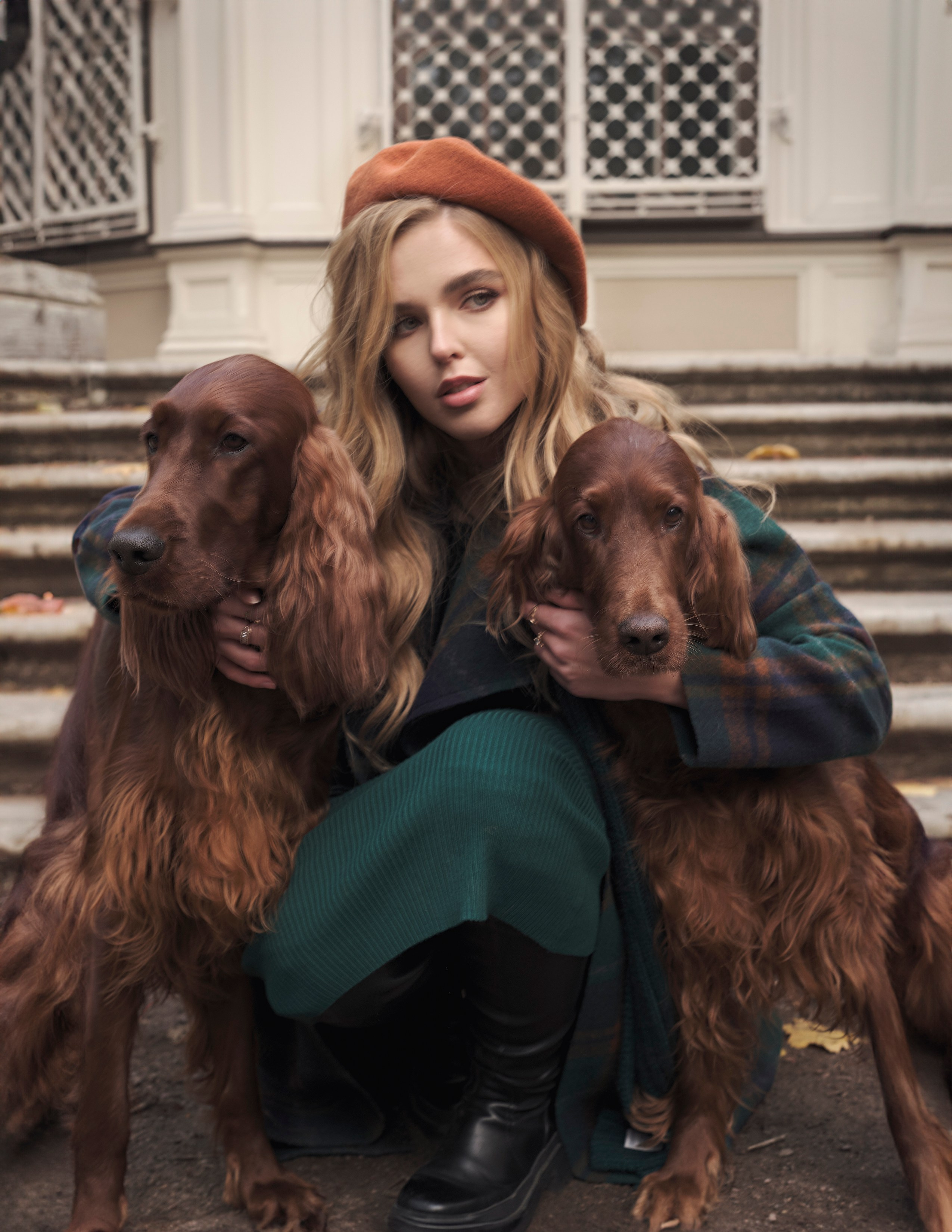 Лопухинский сад (собаки). Портретный фотограф в Санкт-Петербурге Елена Сергеева