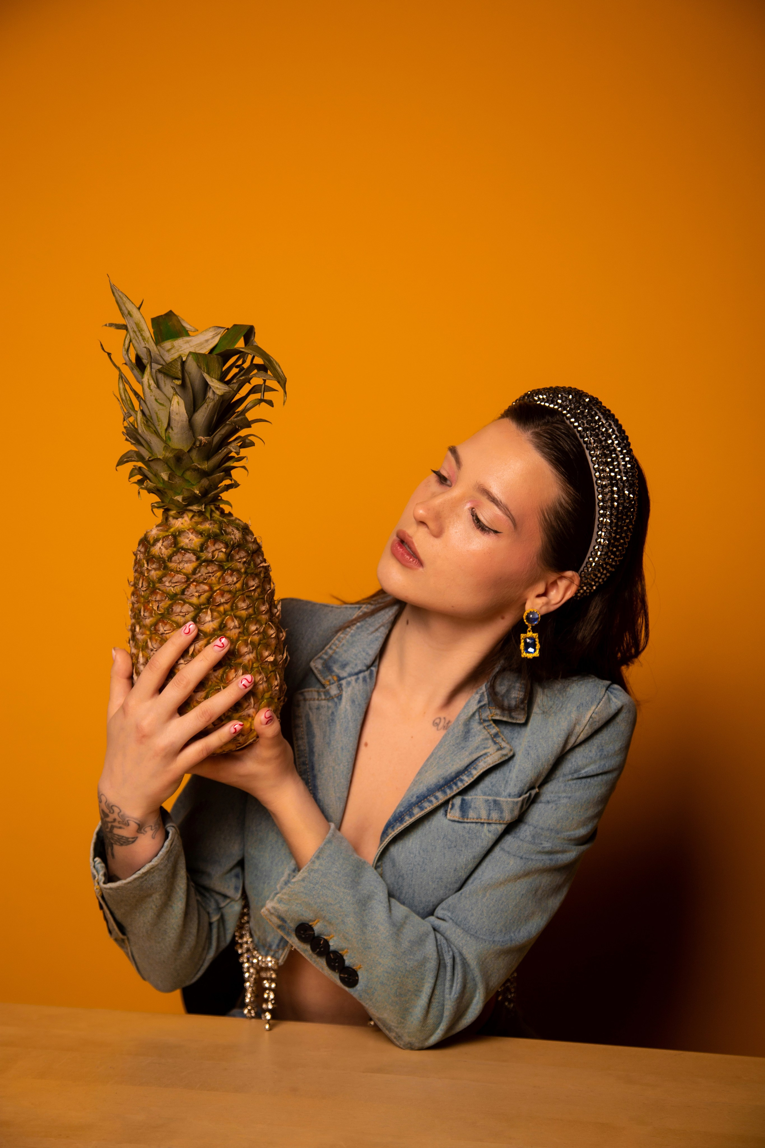 Дарья&Фрукты. Фотограф в Краснодаре Елизавета Тарасенко