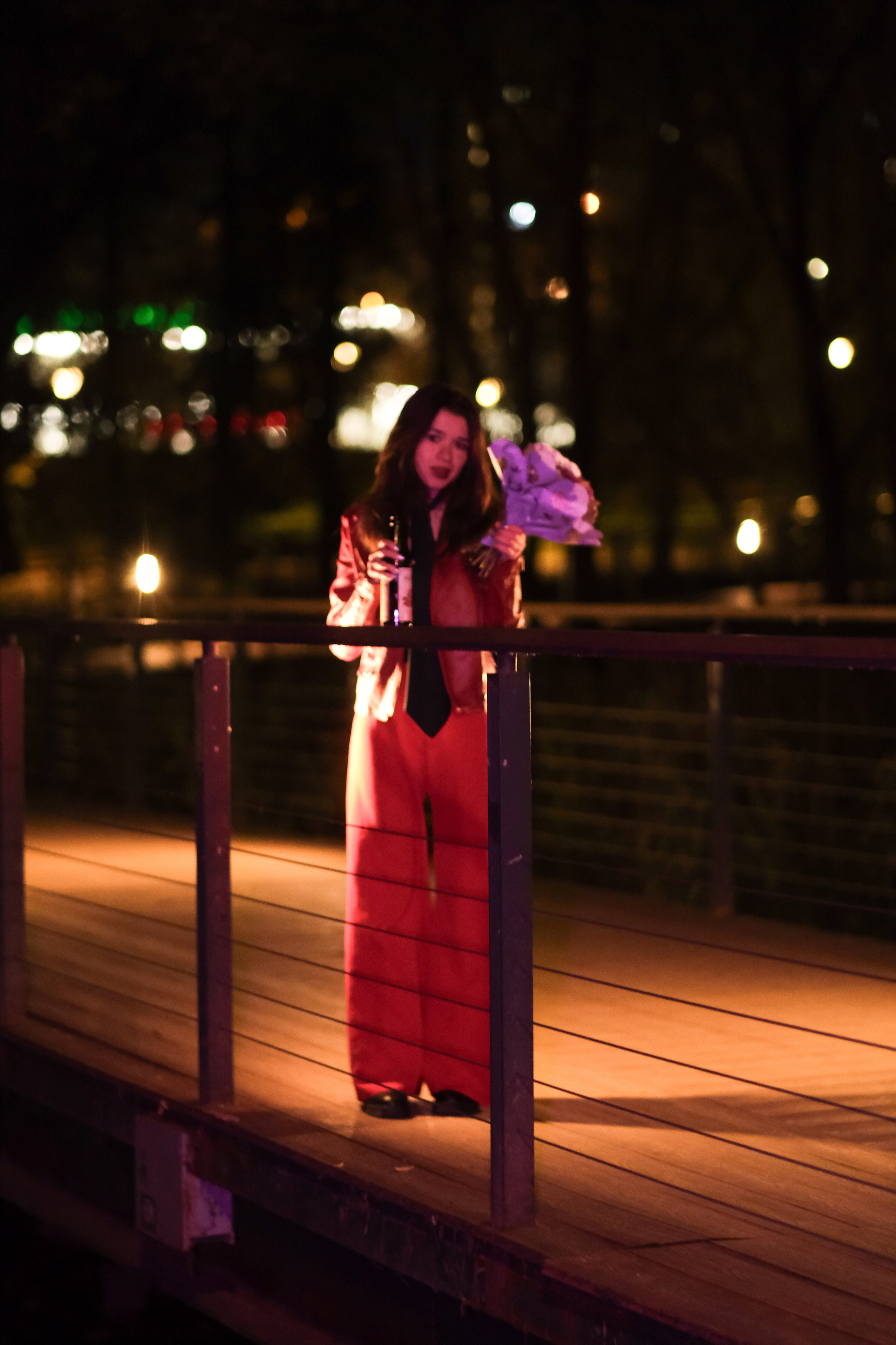 Александра в красном. Креативный фотограф в Москве Арапова Виталия