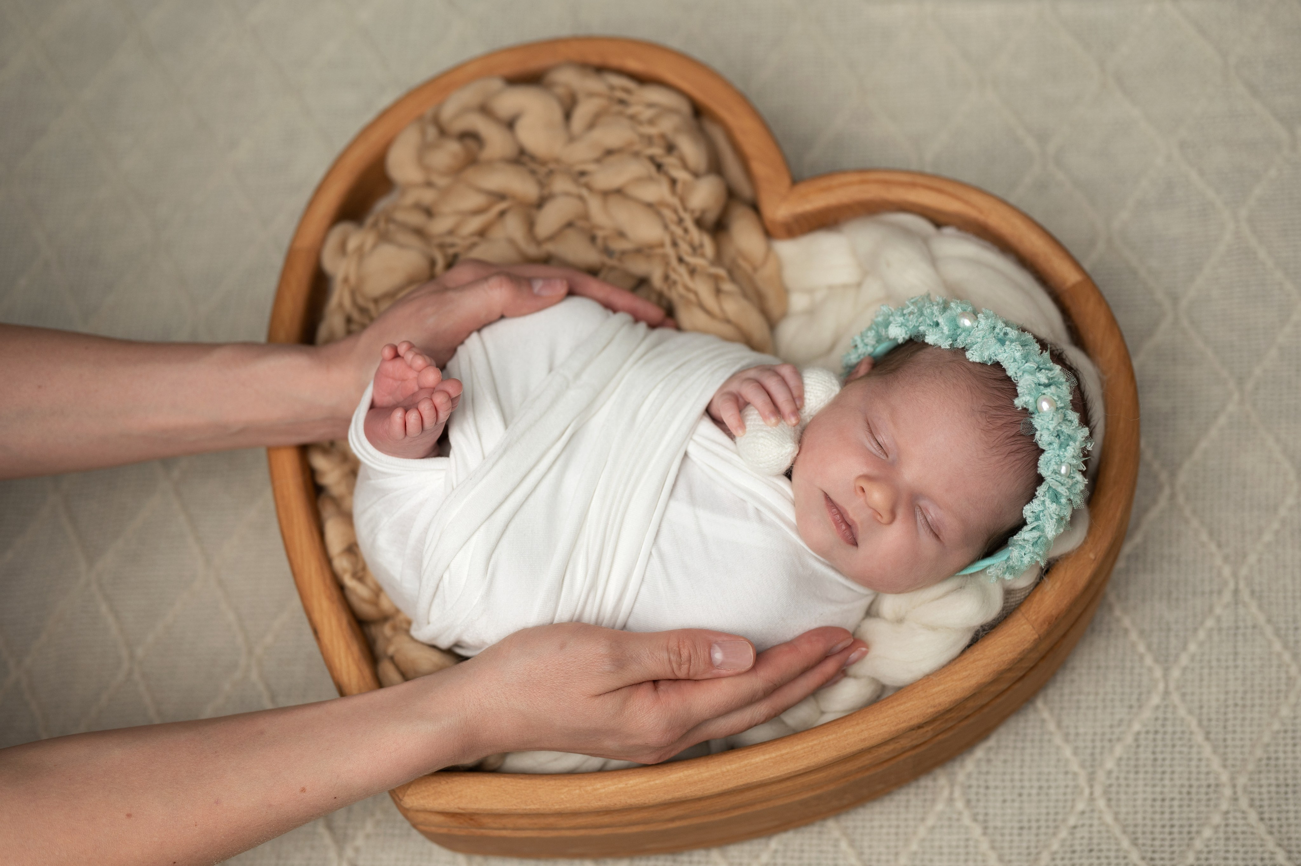 Саша 19 дней. Фотограф новорождённых Ольга Ушакова Москва