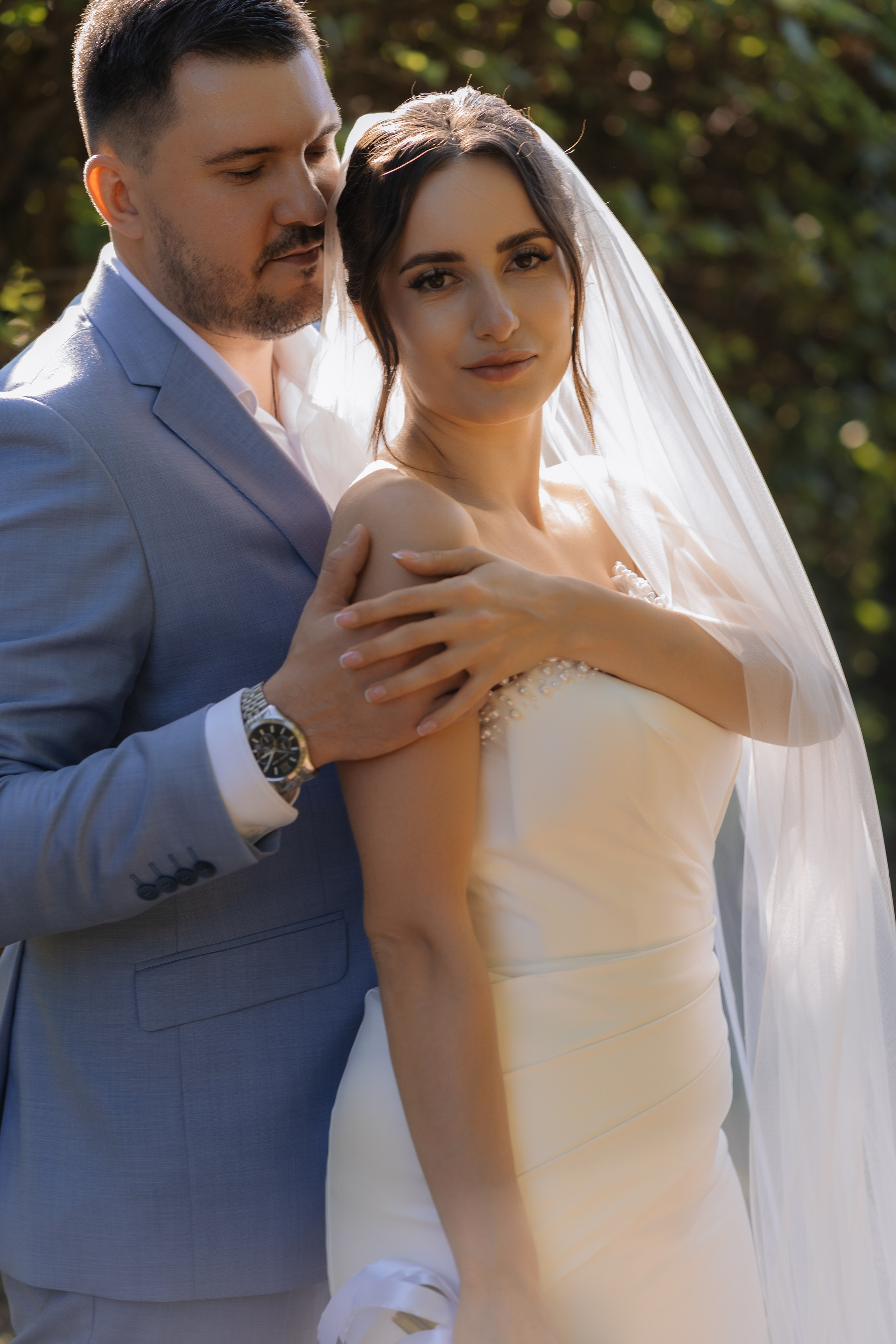 Свадебная фотосессия в Москве, парк Кусково. Свадебный фотограф в Москве Анна Полушина