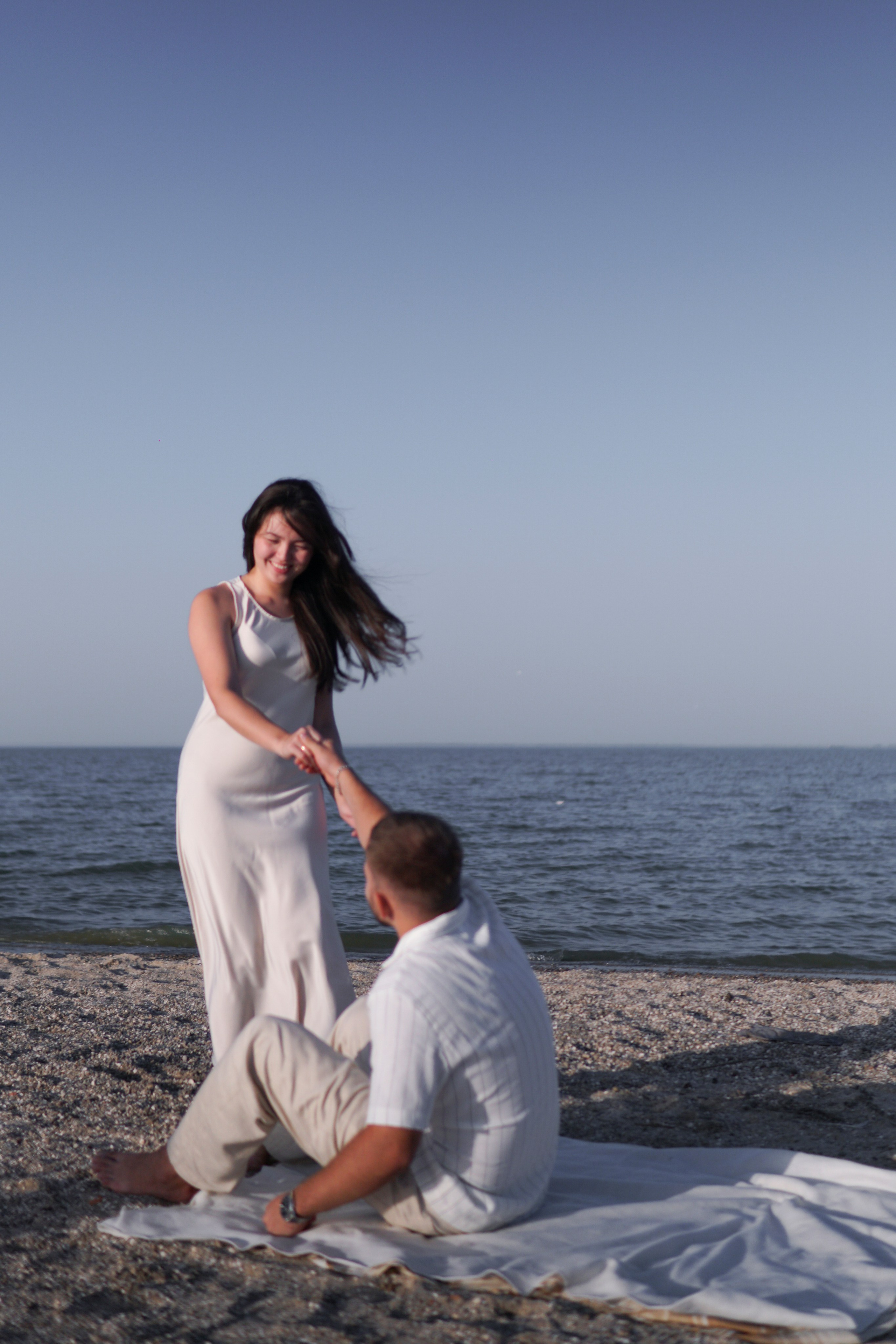 Love story у моря в Ростове-на-Дону за городом. Фотограф в Ростове-на-Дону Марина Мальцева