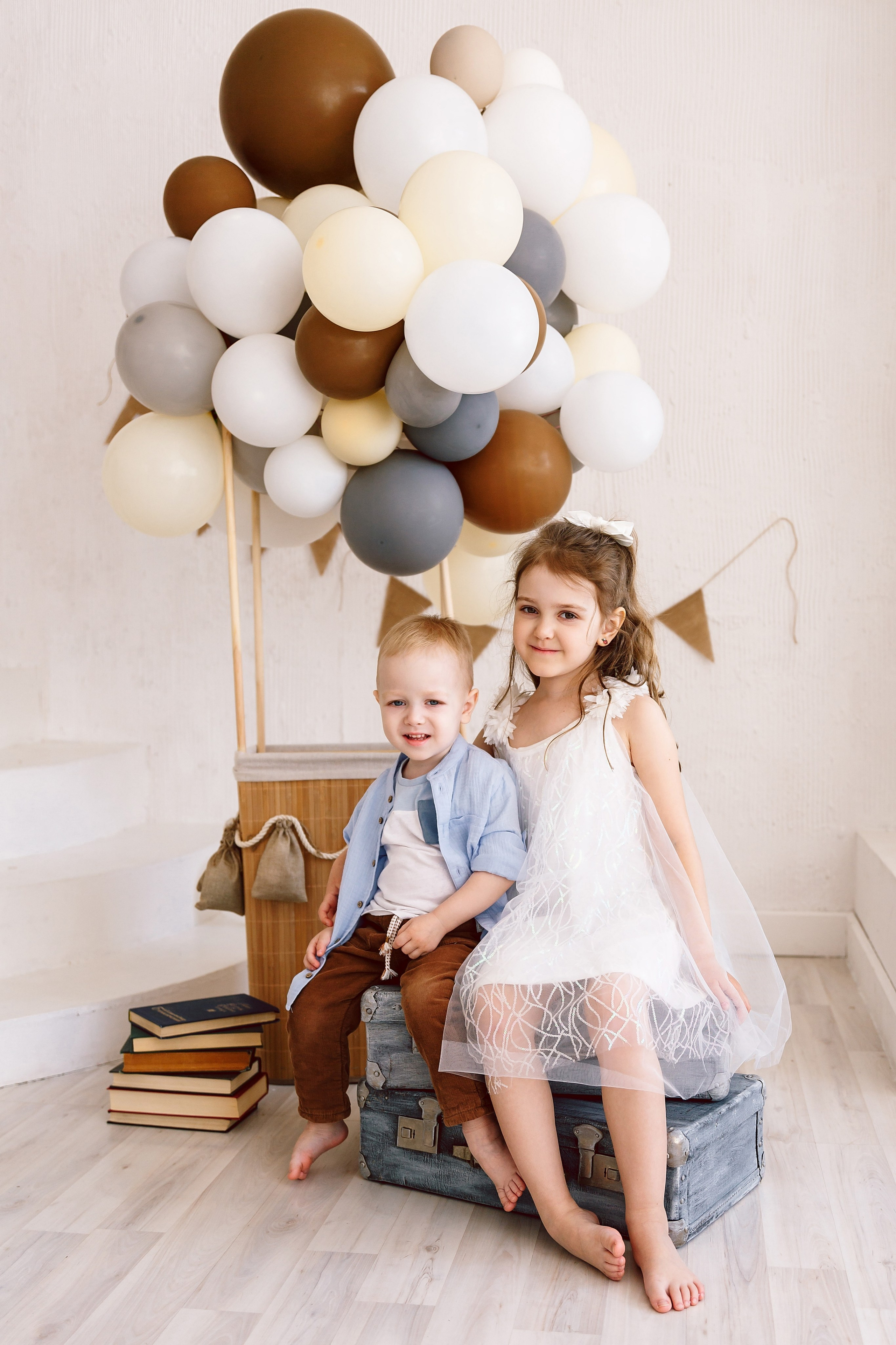 Фотодень «на воздушном шаре» № 1. Фотограф новорожденных Тверь Диана Муляева