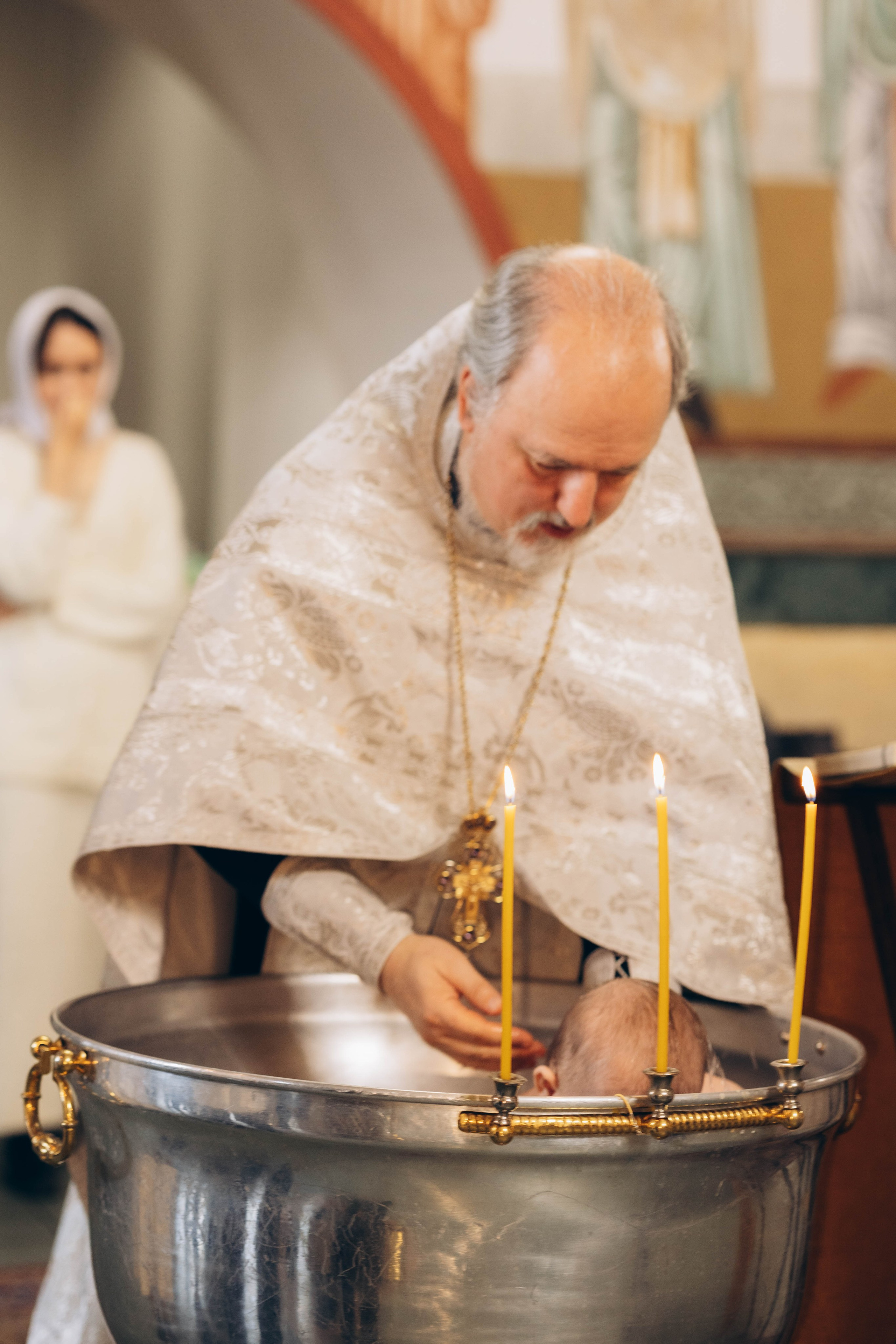 Церковный (крещение и венчание). Семейный фотограф Москва и область Дербунова Елена