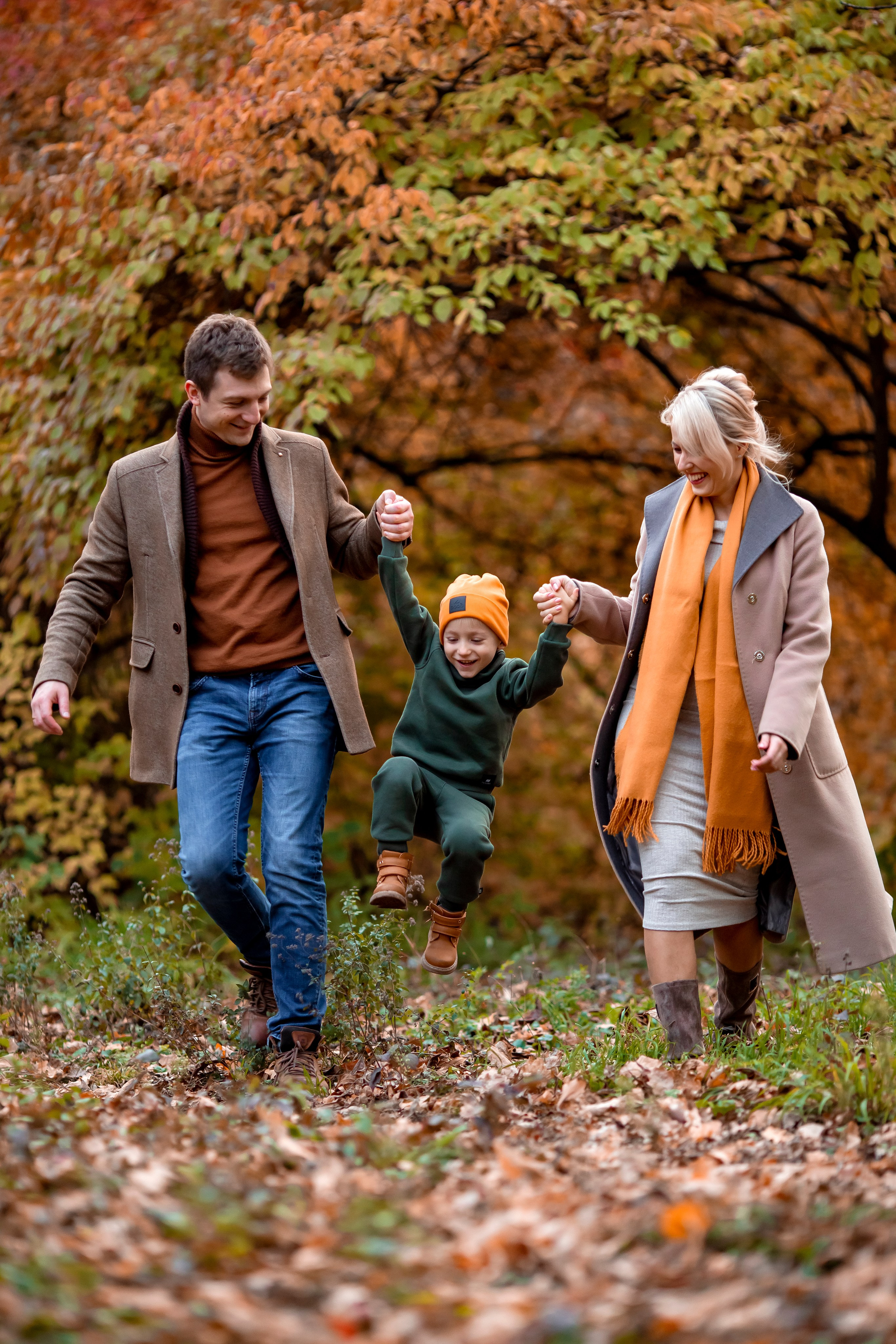 Осенняя фотопрогулка. Семейный и детский Фотограф Александра Алматы