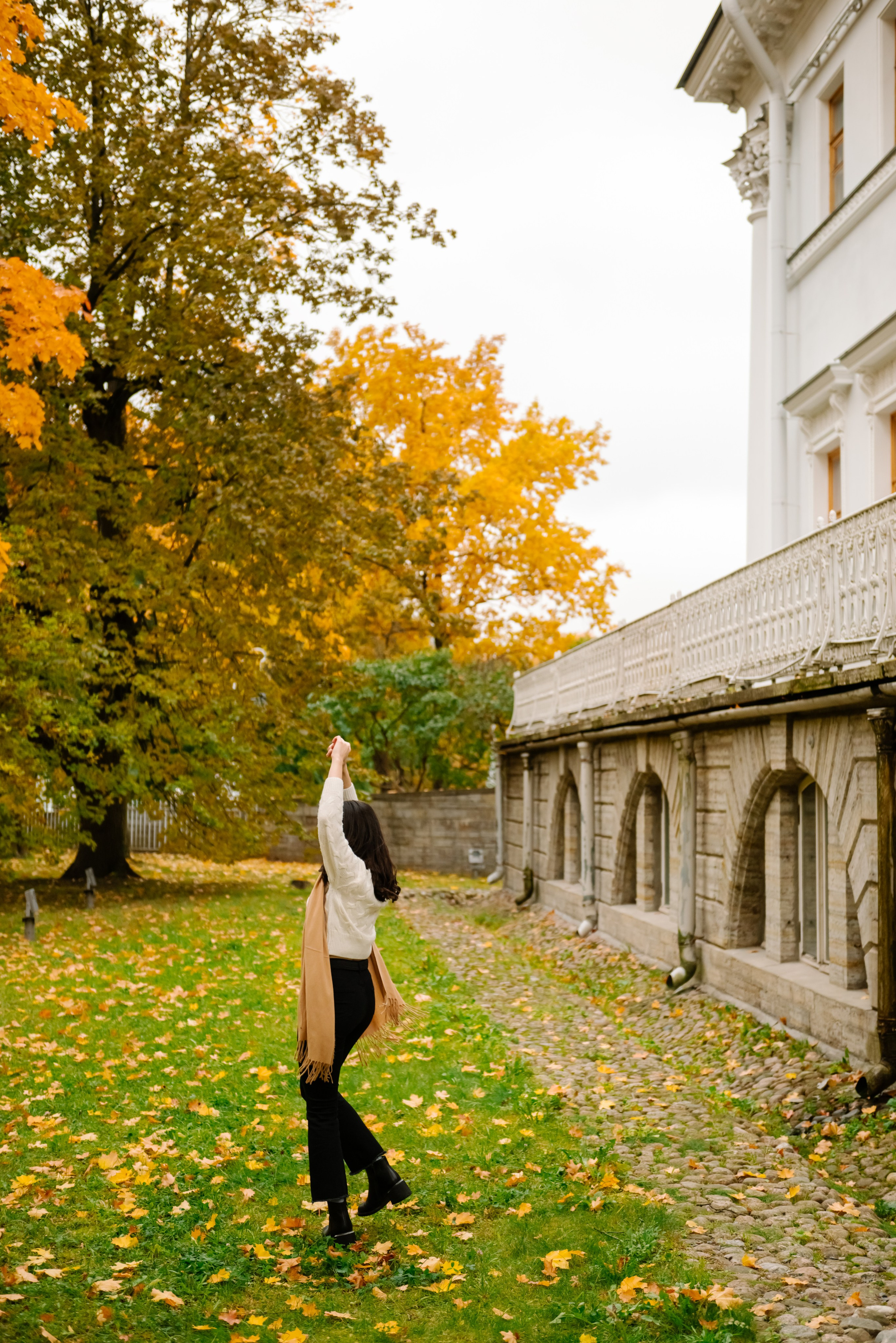 Осенняя фотосессия в Питере на Елагин острове. Свадебный и сеейный фотограф в Санкт-Петербурге Елена Худякова