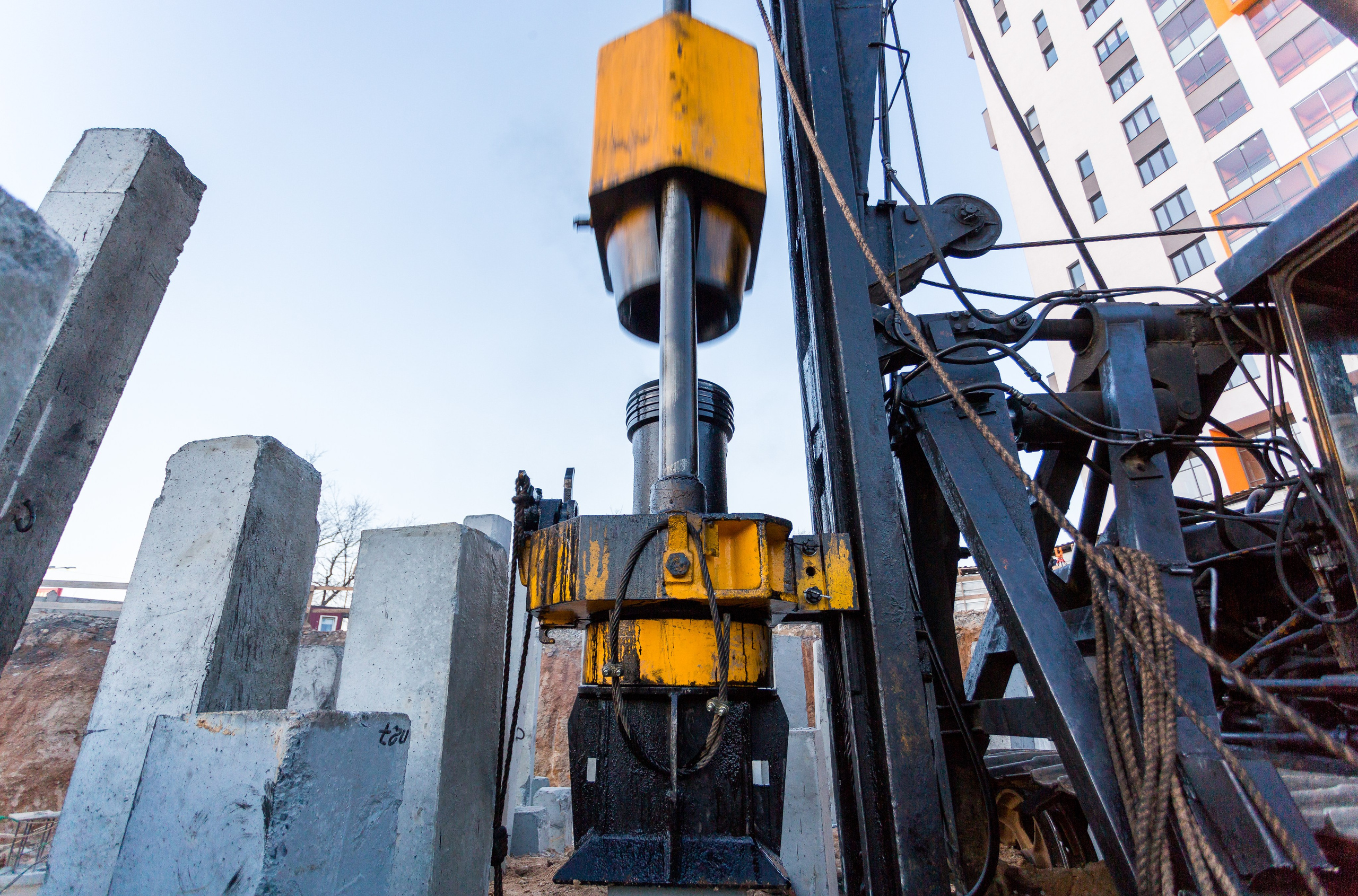 Строительство. Фотограф Алексей Зарецкий
