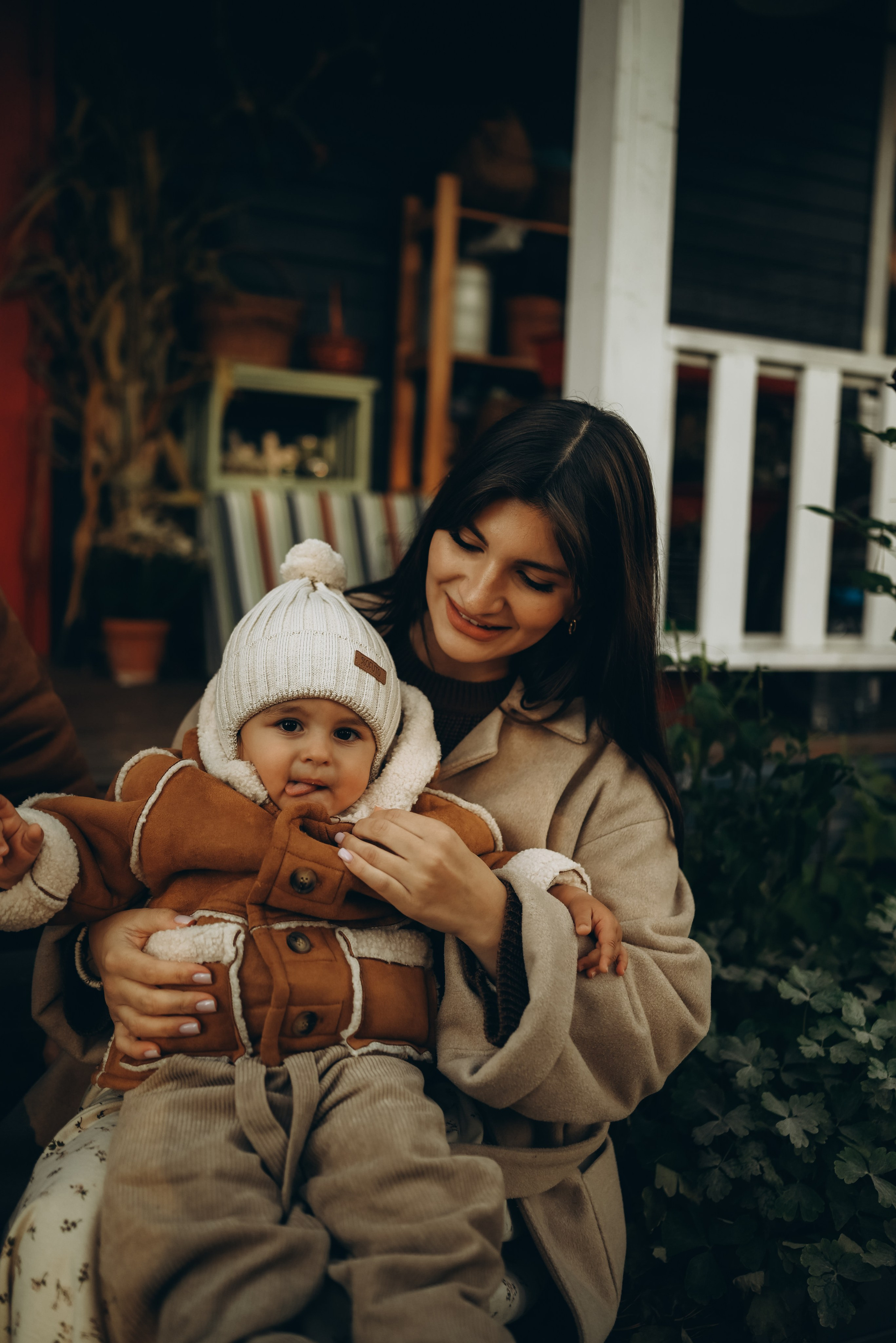 Дача осенью. Семейный фотограф в Москве Люберцах Ирина Вронская