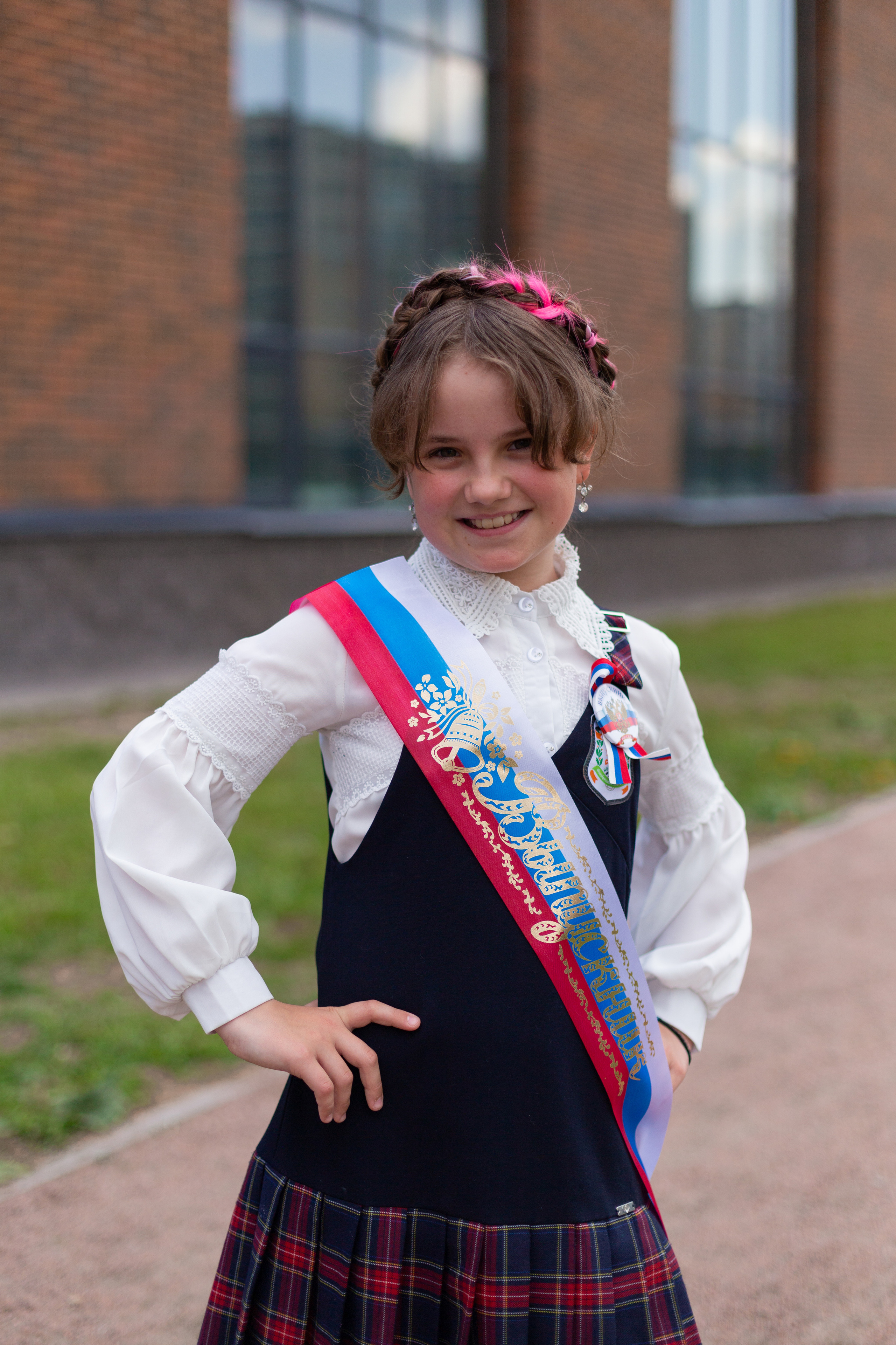 Окончание начальной школы. Елена Семейный фотограф Санкт-Петербург
