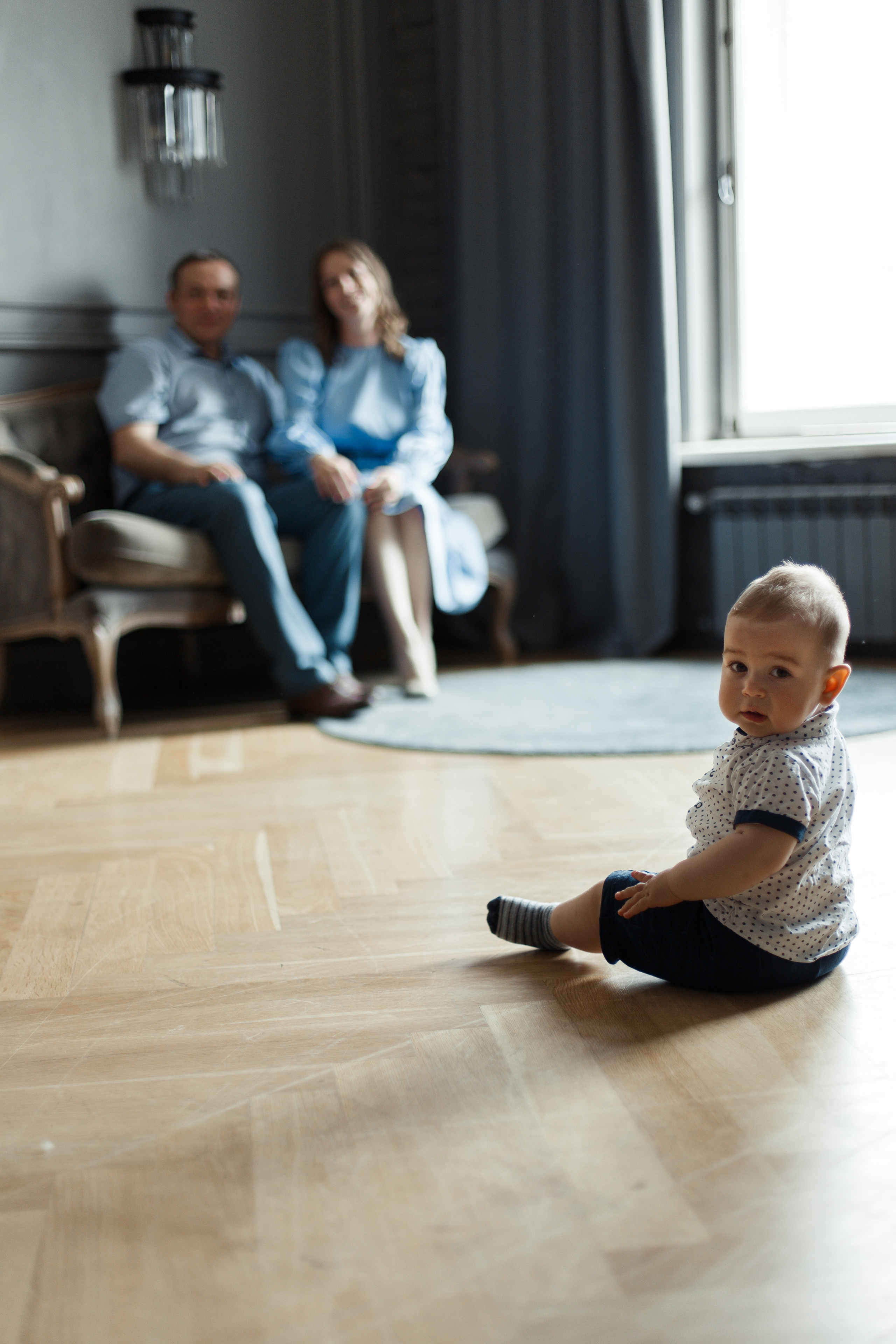 Константин, Ирина и Тимофей, бабушка и дедушка. Елена Семейный фотограф Санкт-Петербург