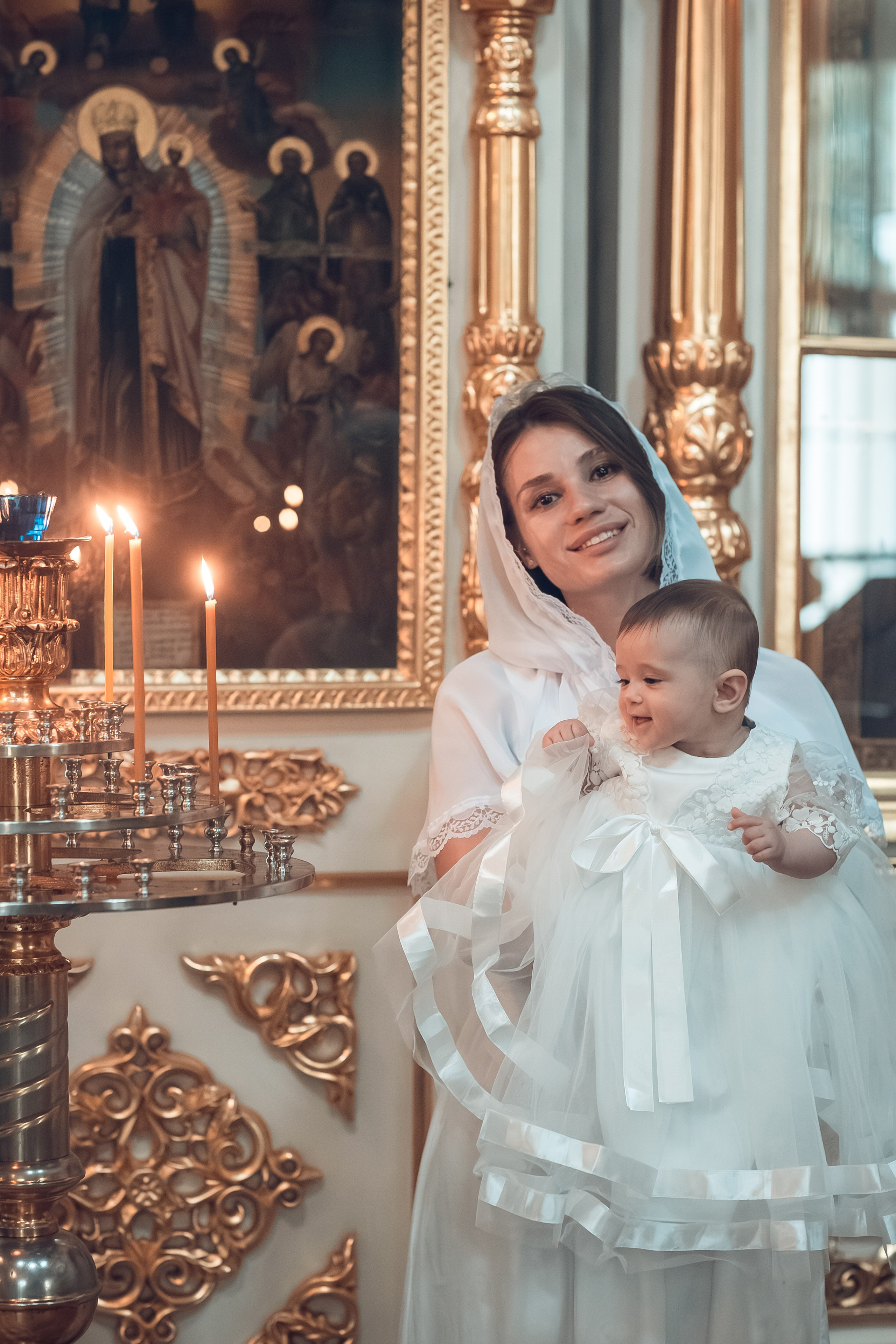 Крещение. Детский и семейный фотограф Елена Серова