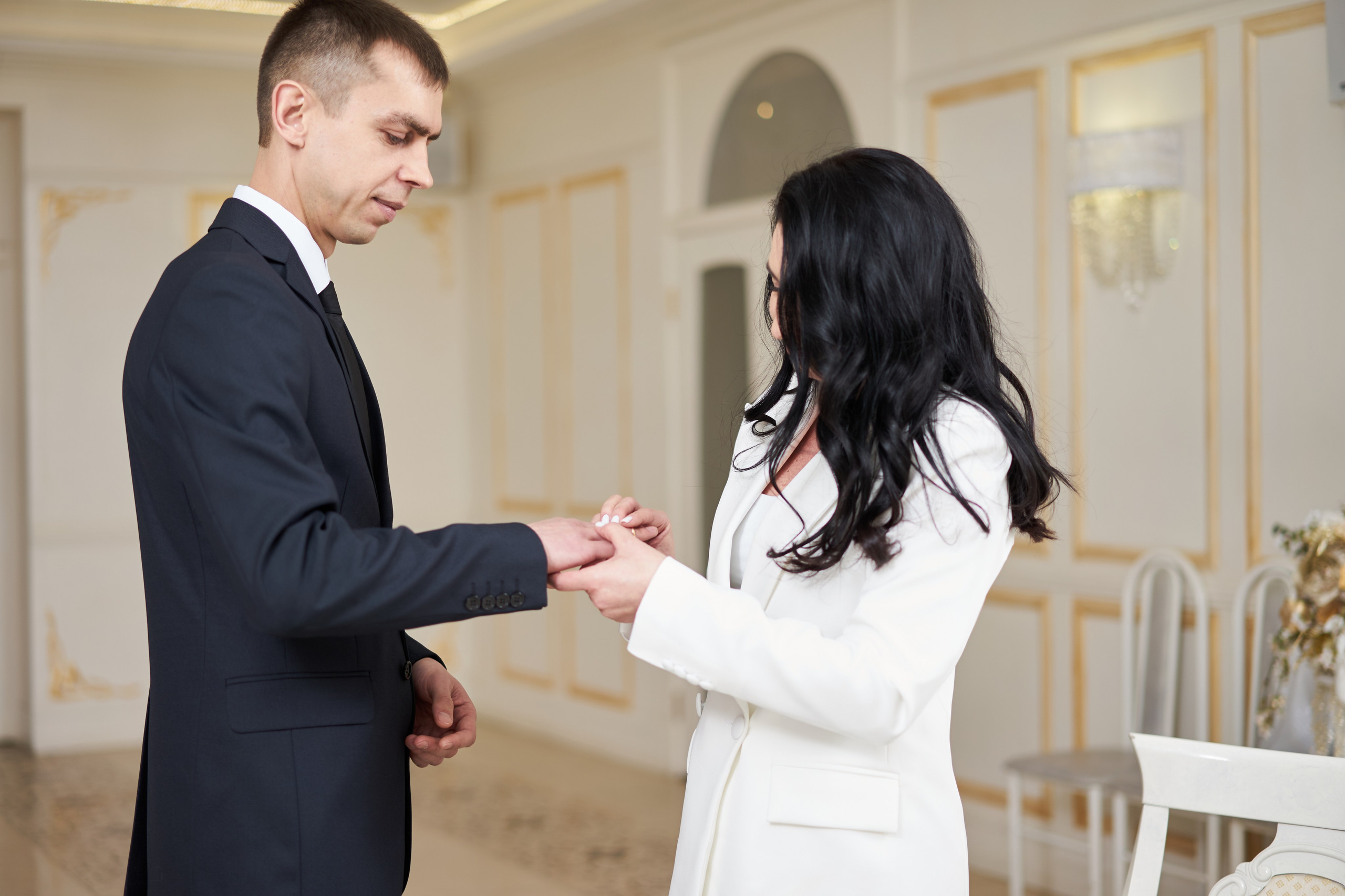 Свадебная фотосессия в студии. Фотограф Екатеринбург Кокшарова Александра