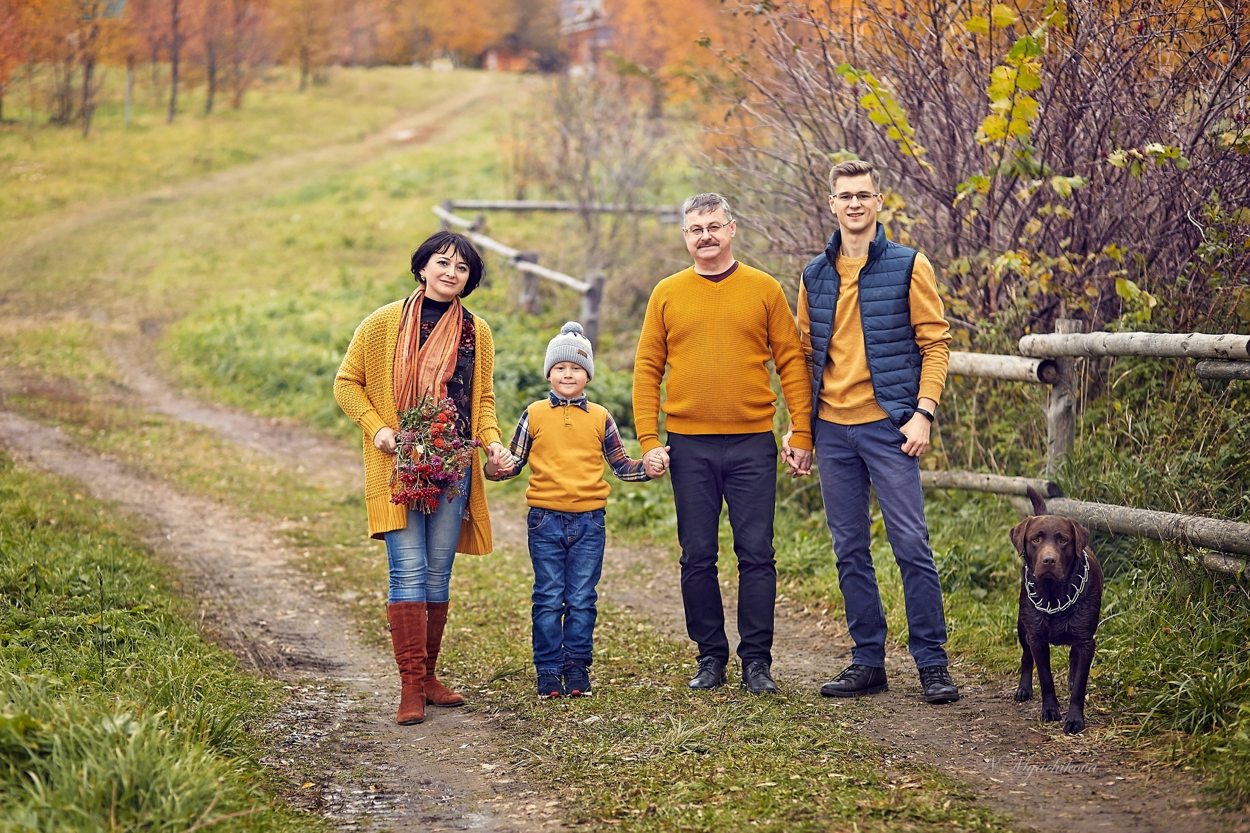 Съемка семей на улице в Нижнем Новгороде и в Сартаково. Детский и семейный фотограф в Нижнем Новгороде Мячикова Наталья