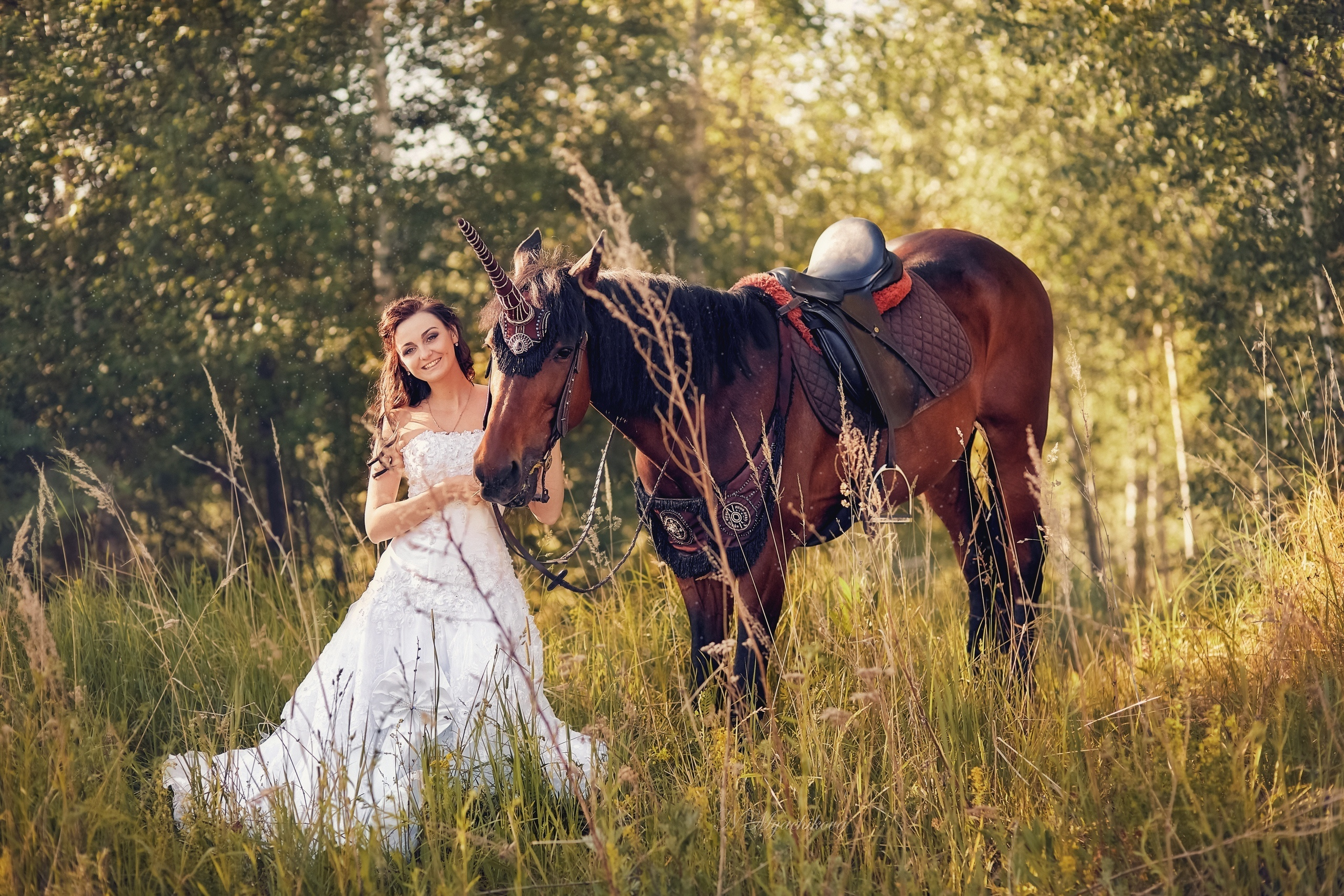 Фотосессия с конем в Нижегородской области, в Новинках. Детский и семейный фотограф в Нижнем Новгороде Мячикова Наталья