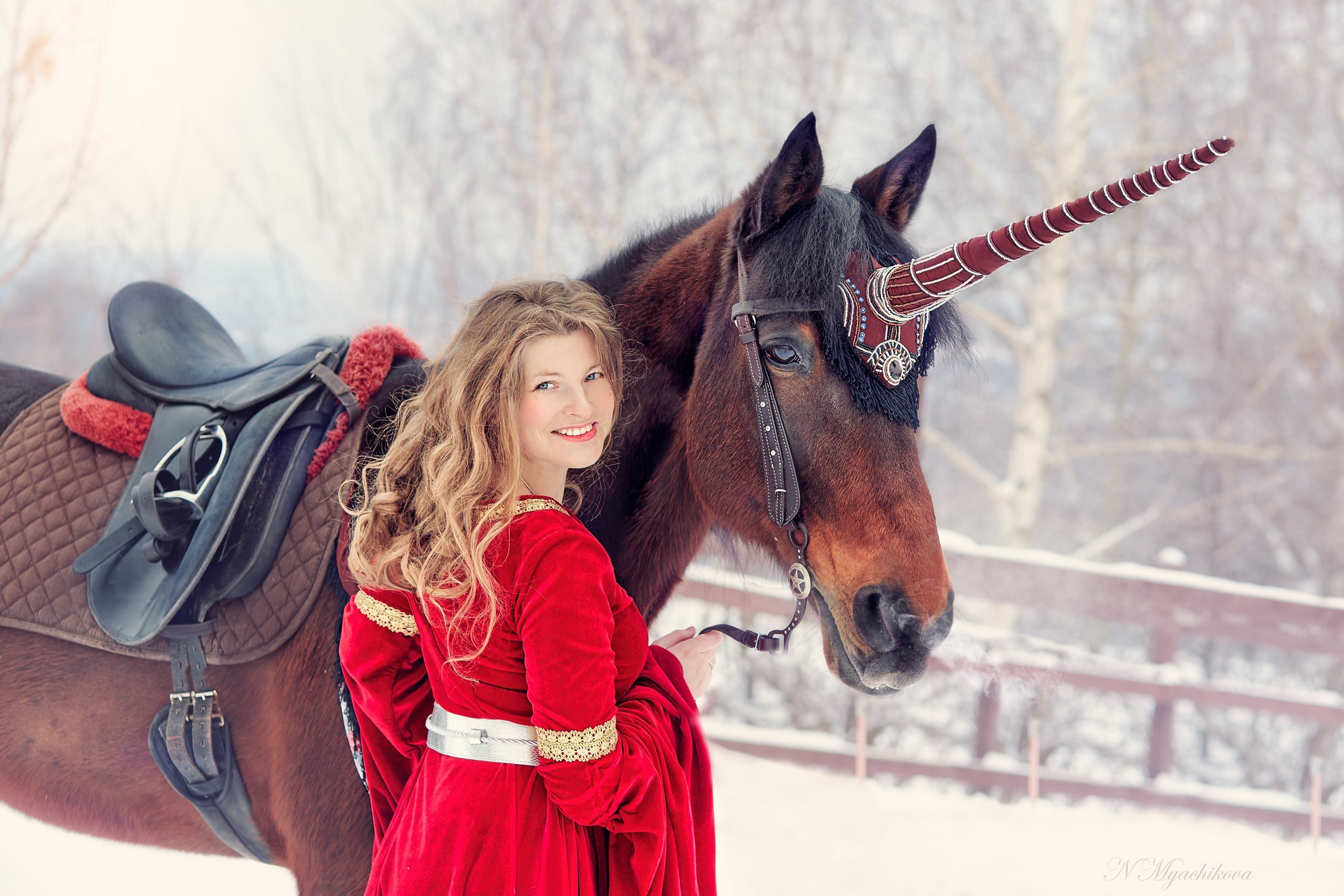 Фотосессия с конем в Нижегородской области, в Новинках. Детский и семейный фотограф в Нижнем Новгороде Мячикова Наталья