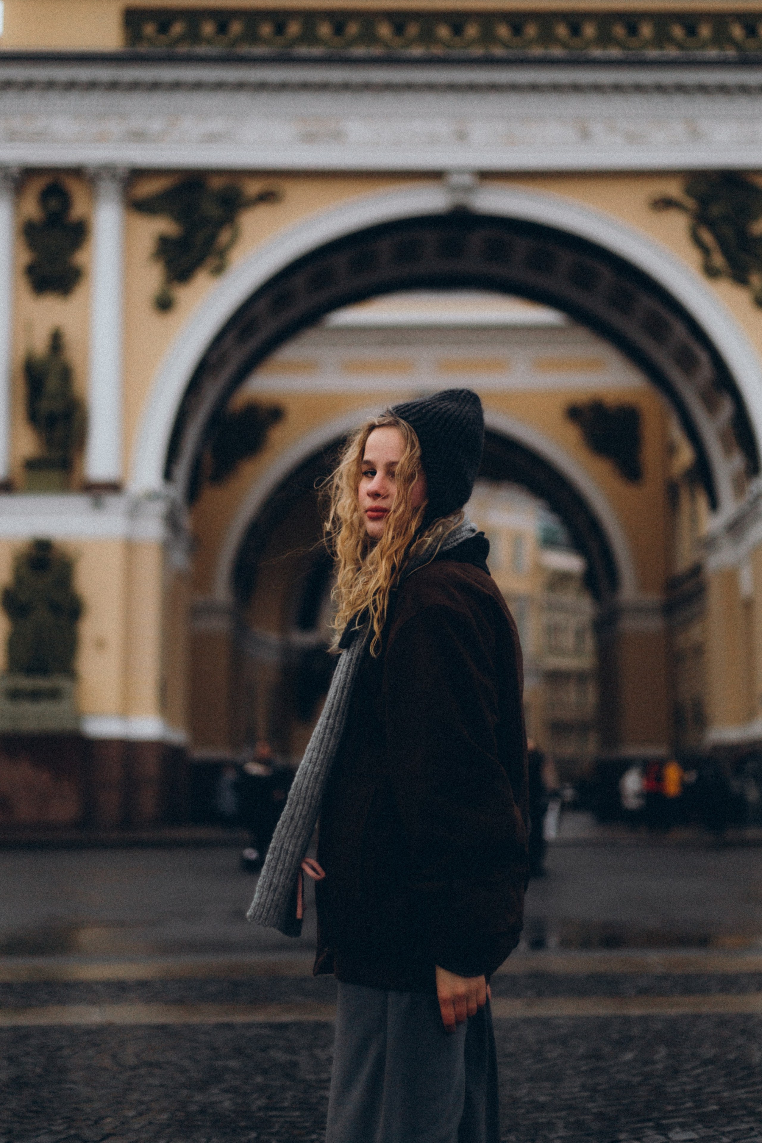 Лиза осенняя прогулка по Питеру. Фотограф Санкт-Петербург Князева Елизавета