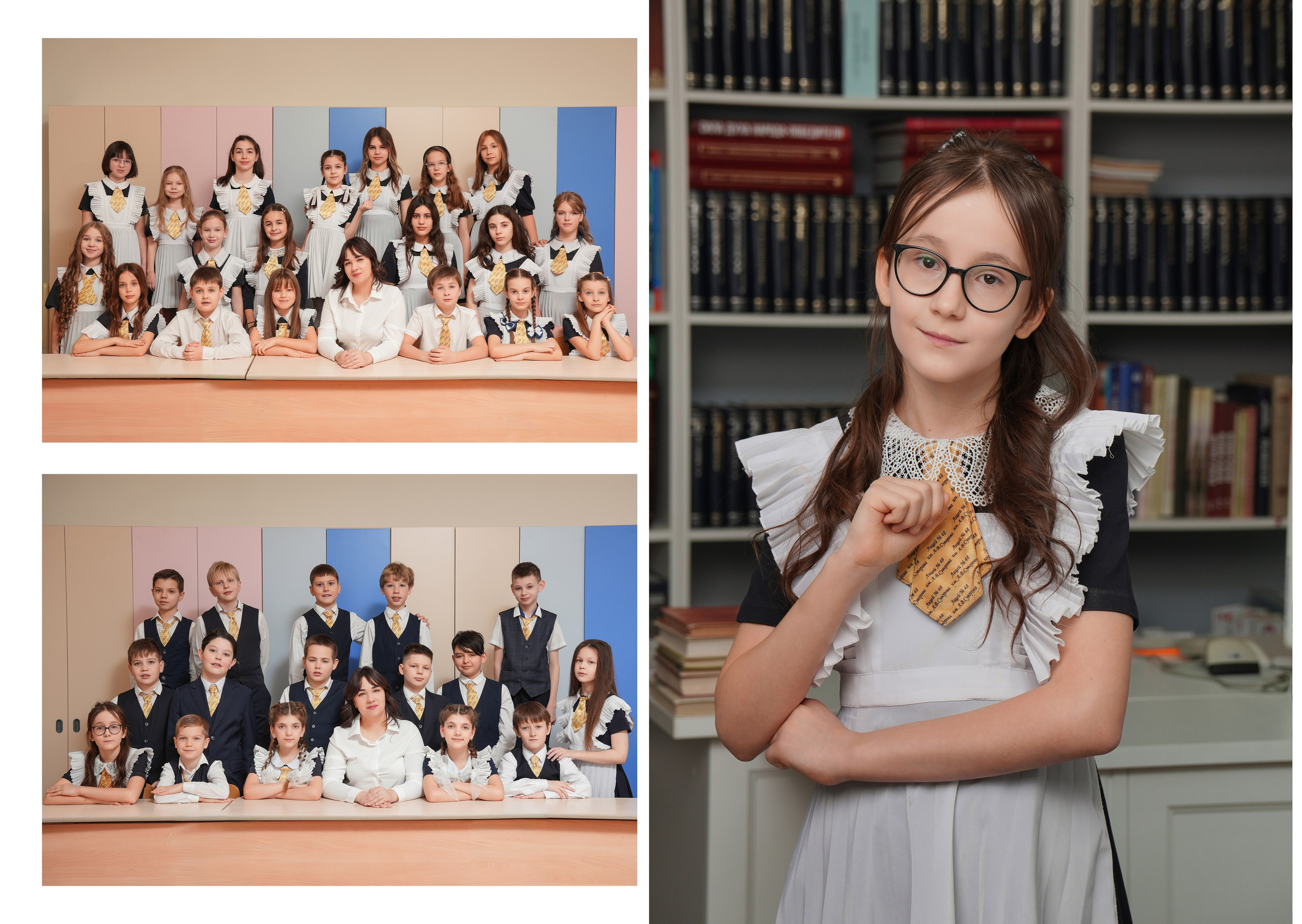 ЛИЦЕЙ 48 4 В. Красивый выпускной альбом в Краснодаре