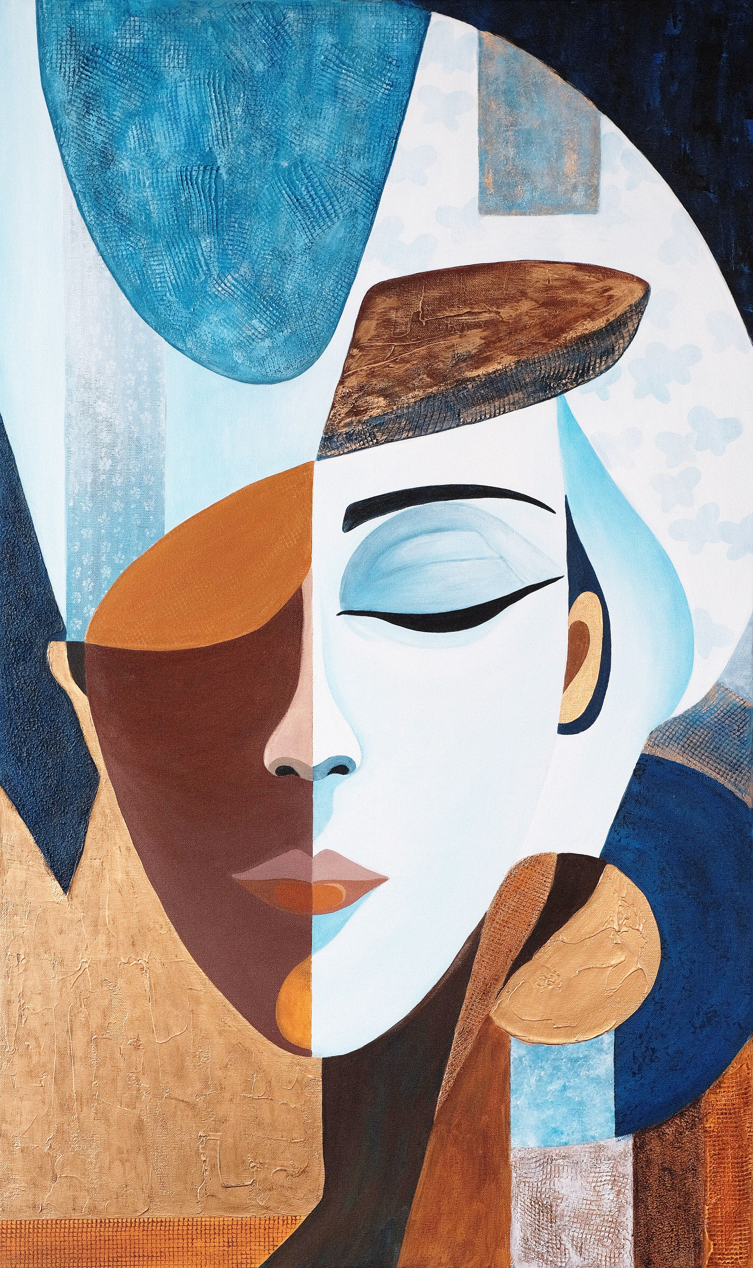 Дуальность. Художник Анастасия Кисткина, Петербург