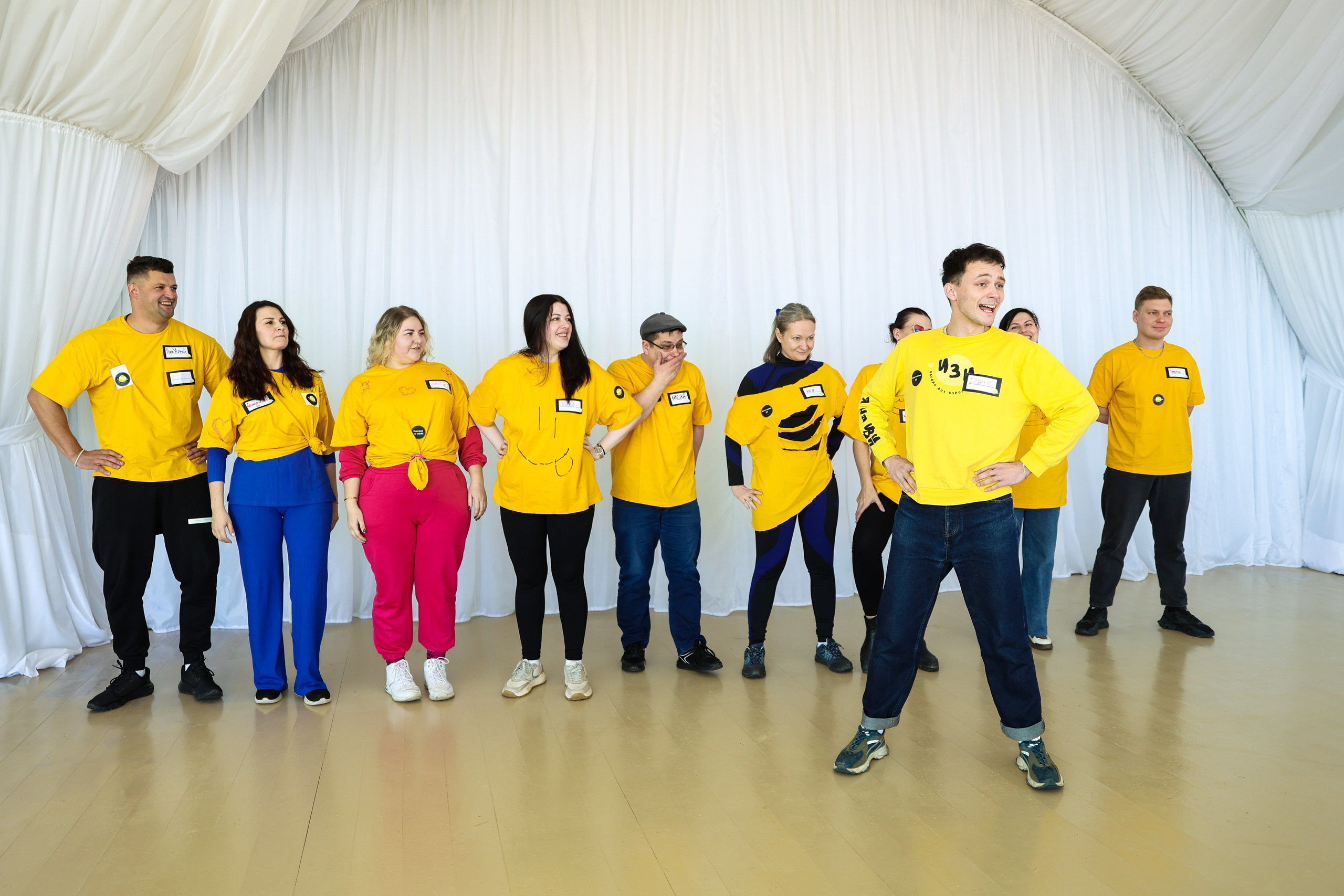 Юбилейная смена в лагере для взрослых «ИЗИ». Фотограф Дарья Попова