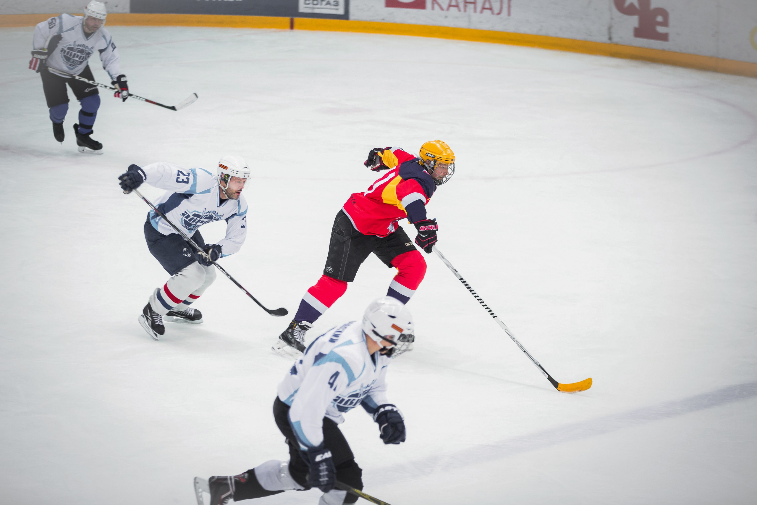 Хоккей для «Work&Sport». Снимаю съемки