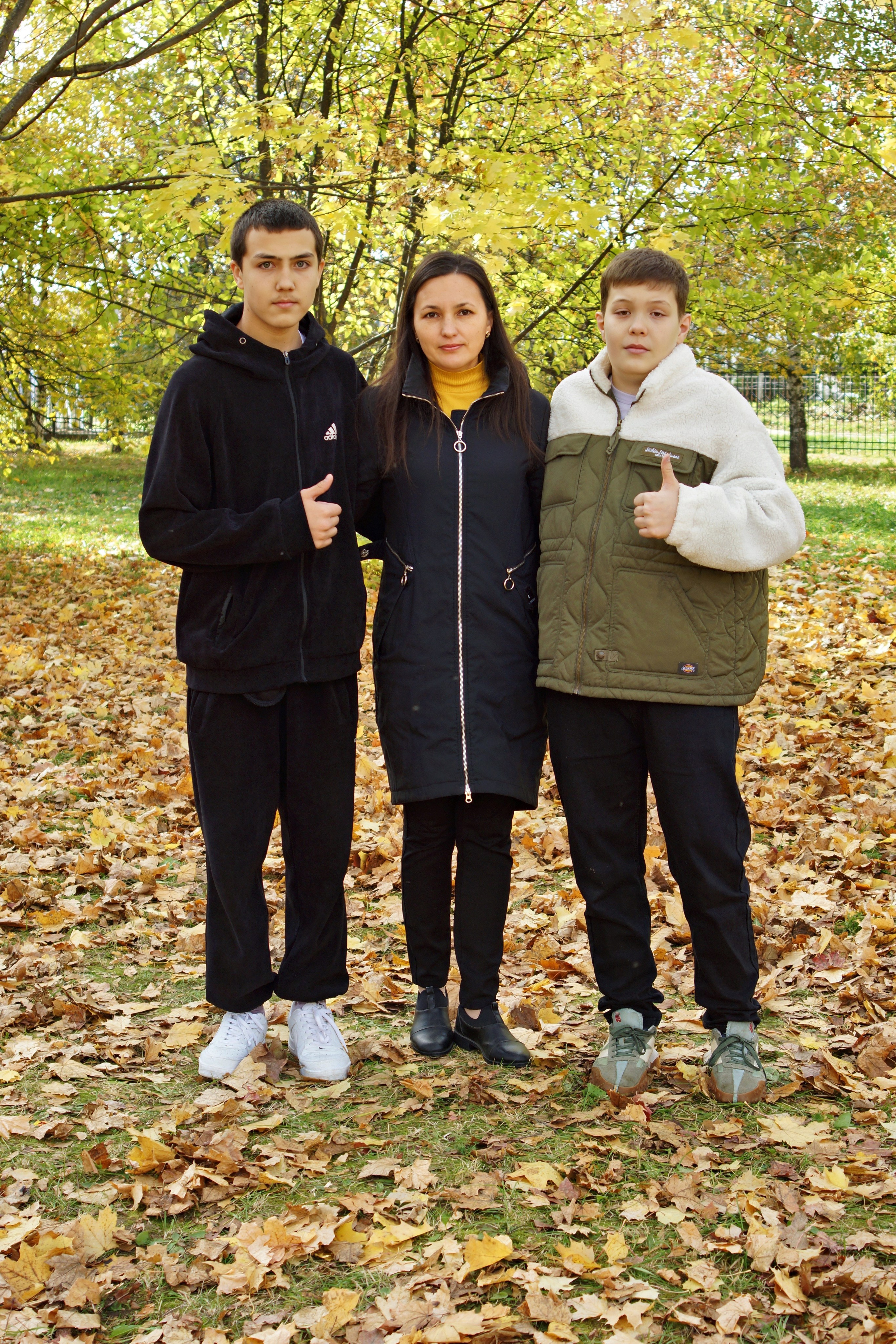 Осенняя фотосессия в школе г. Йошкар-Ола