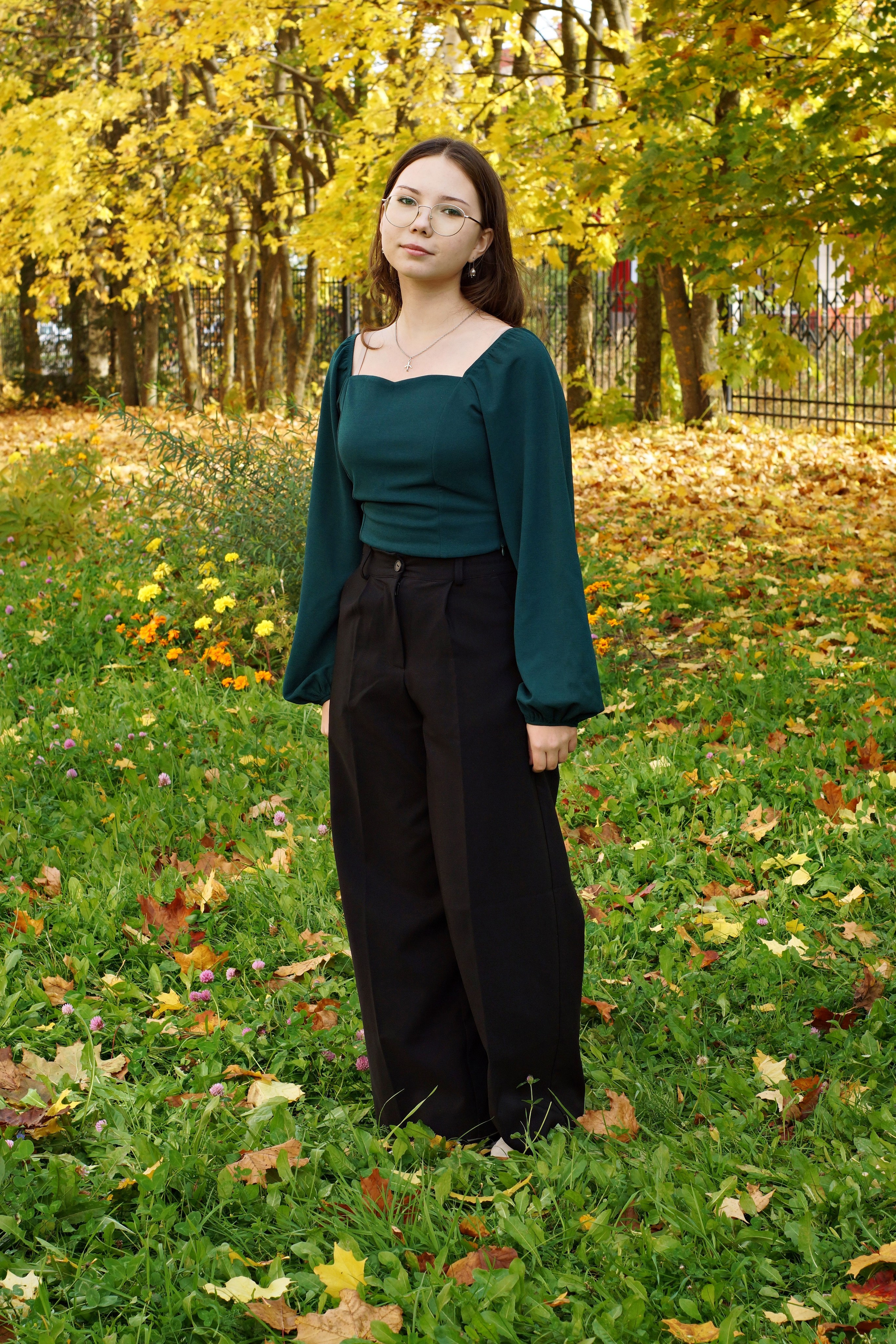 Осенняя фотосессия в школе г. Йошкар-Ола