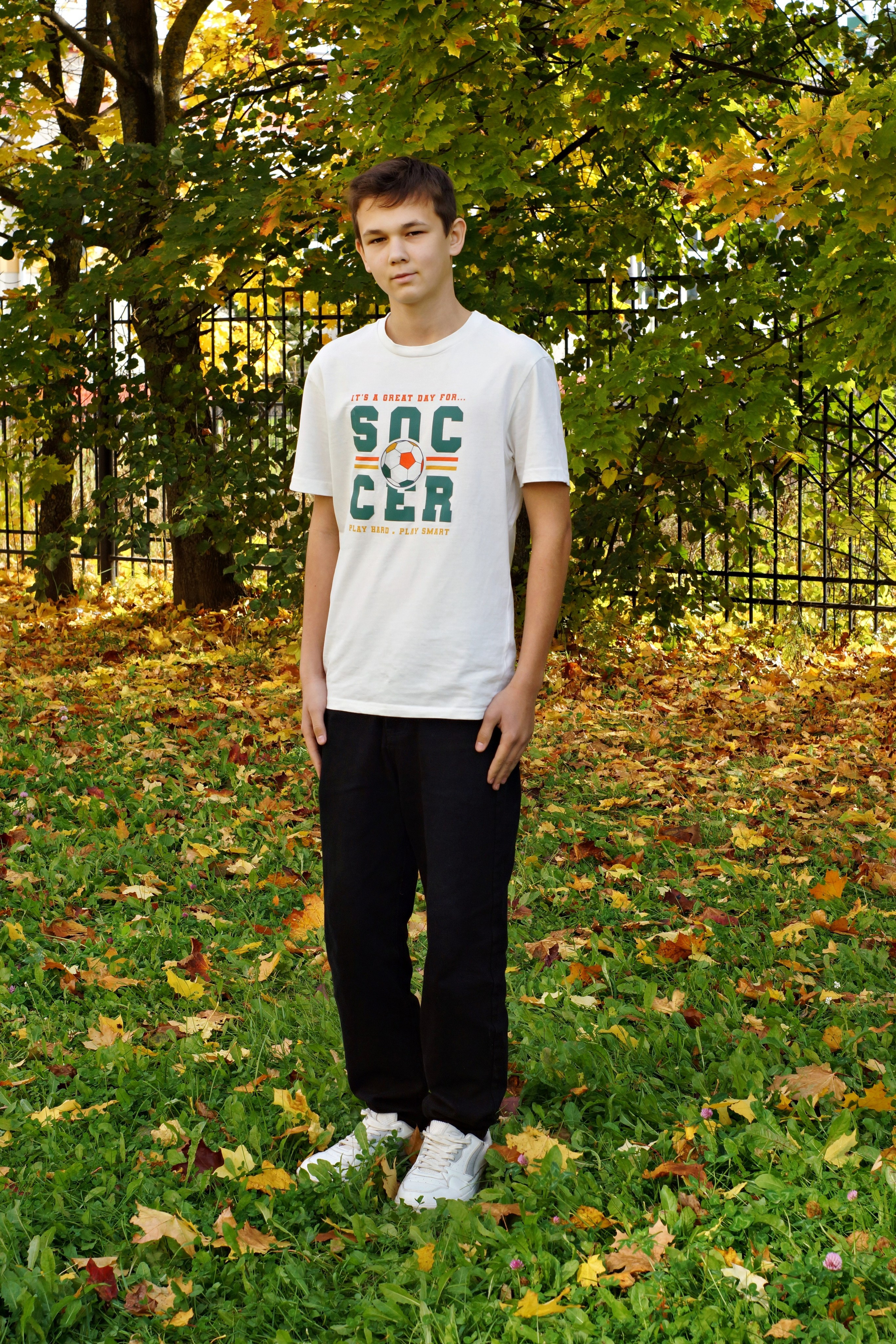 Осенняя фотосессия в школе г. Йошкар-Ола