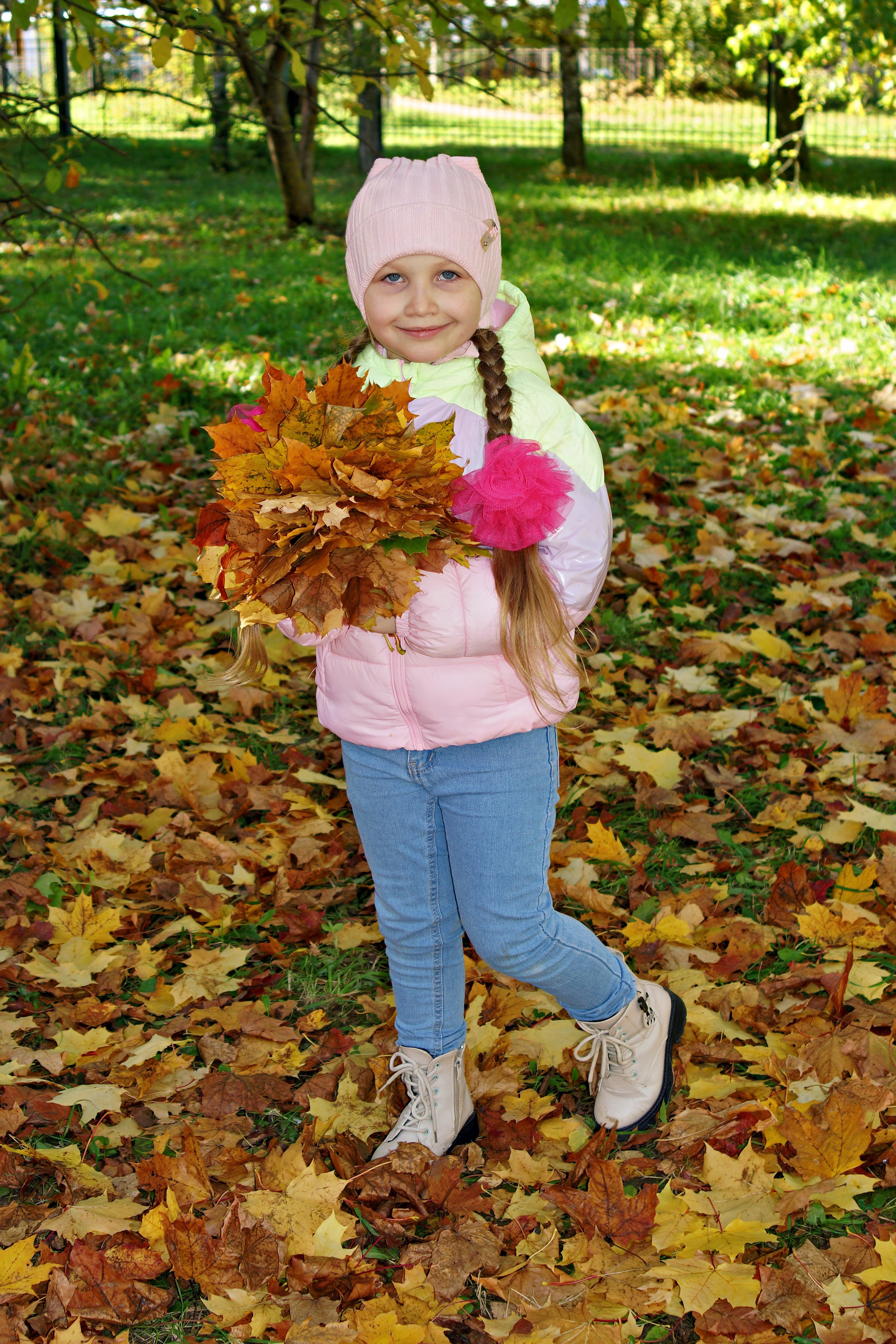 Осенняя фотосессия в детском саду г. Йошкар-Ола