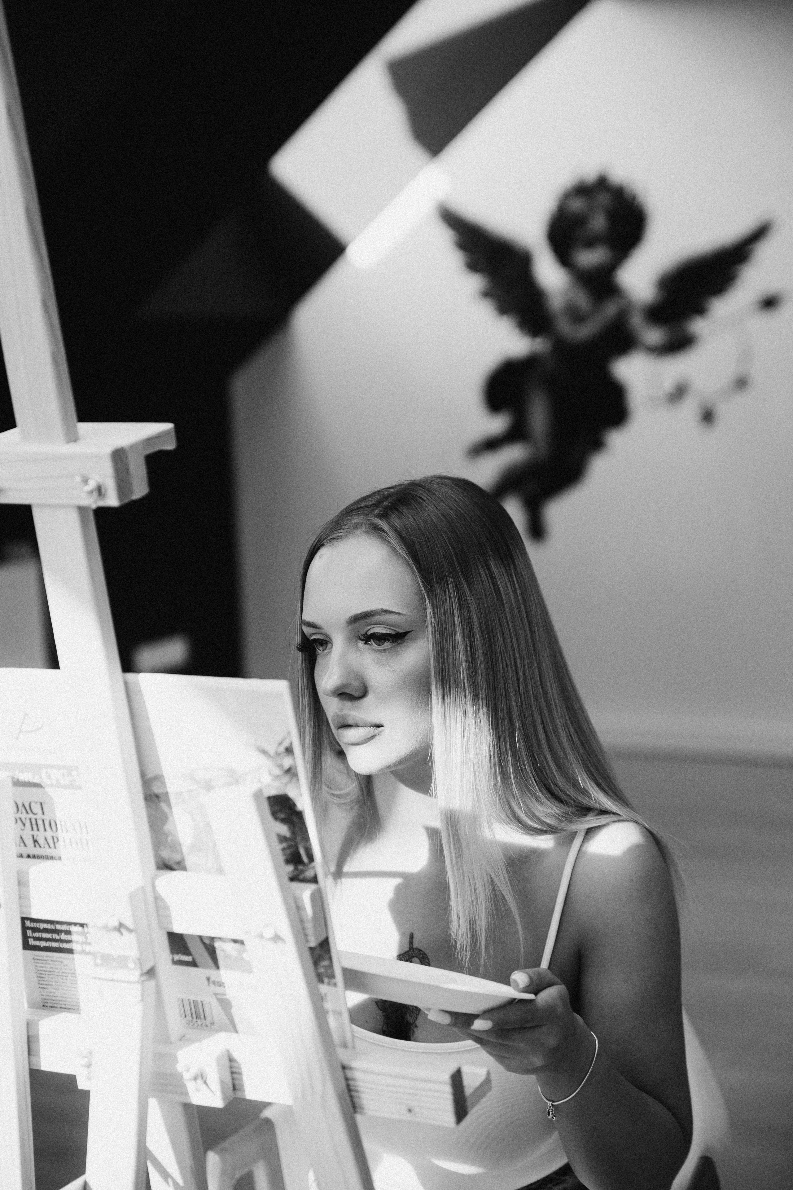 Мастер-класс по живописи. Преподаватель Анна К-К. Репортажный и детский фотограф в Минске