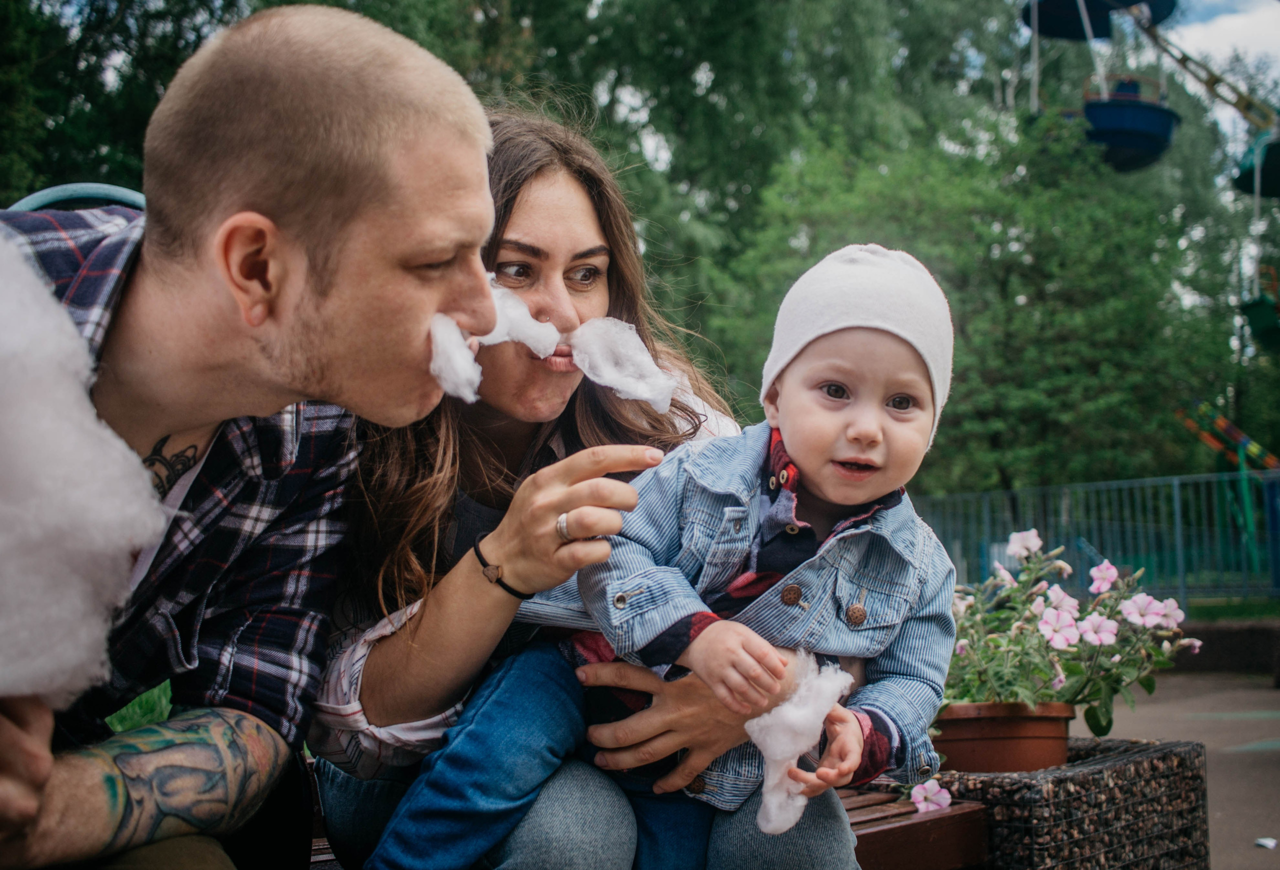 Регина, Леша и Никита. Фотограф София Комкина