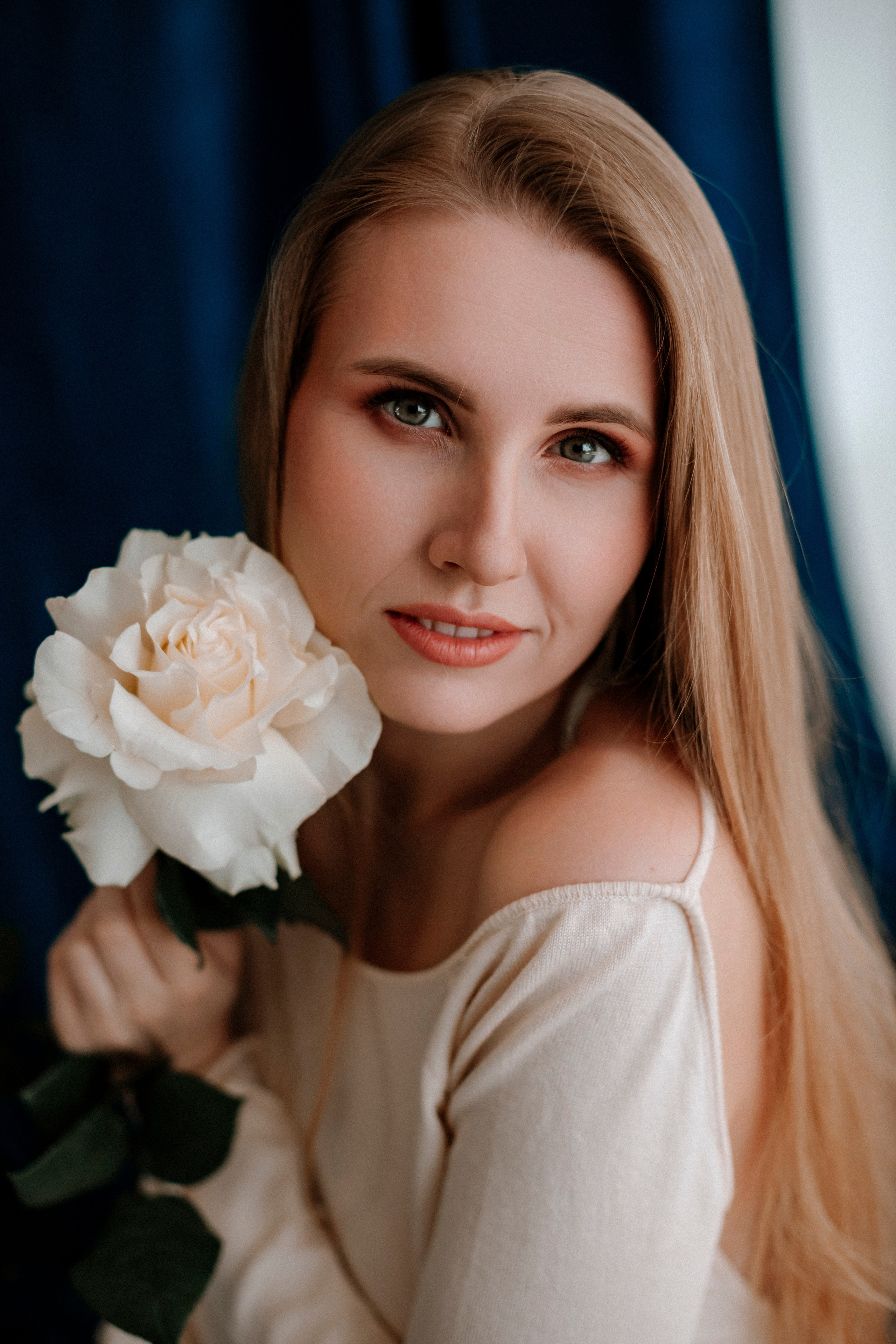 Съемка в тканях, Анастасия. Фотограф Калуга