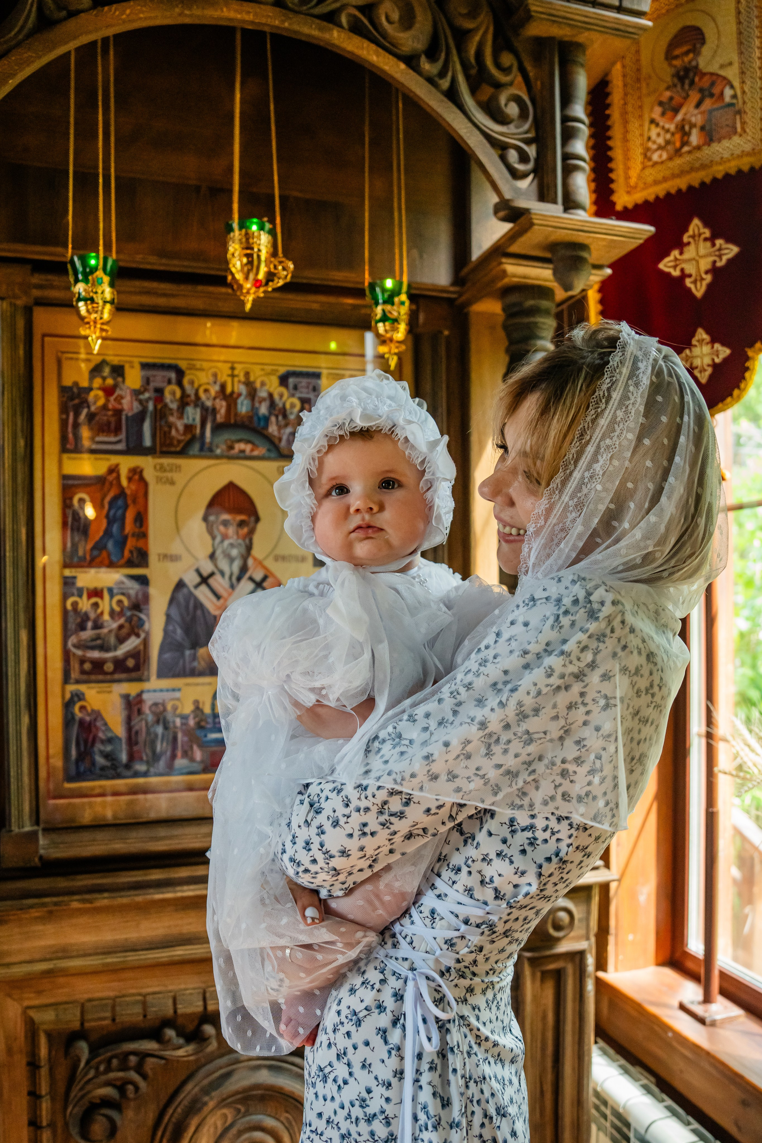 Таинство Крещения Евгении. Крамер Юлиана детский и семейный фотограф