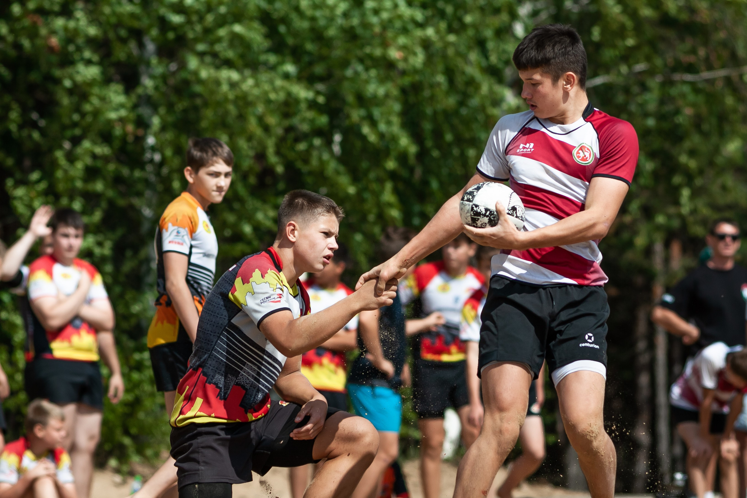 «Кубок «Молота» по пляжному Регби. Фотография