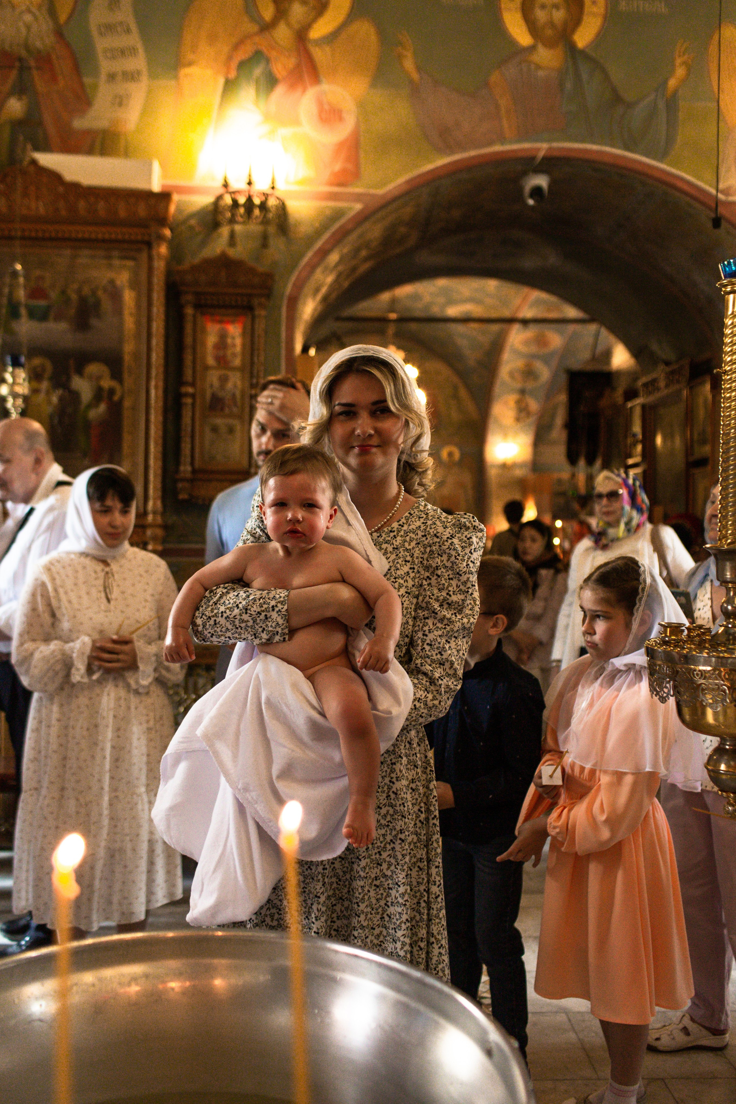 Крещение Алисы. Свадебный и Семейный фотограф в Москве Александра Вайпер
