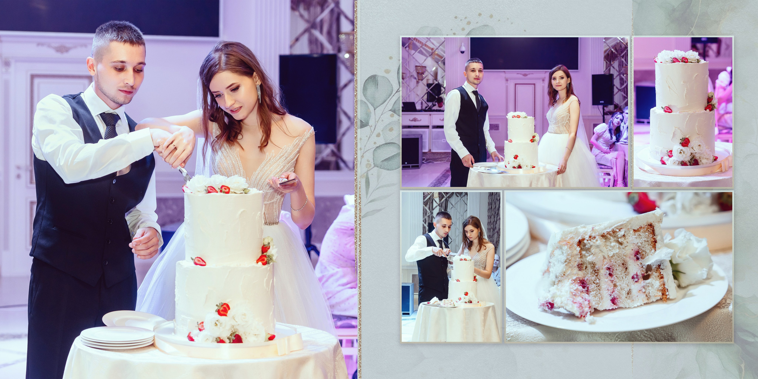 Свадебная фотокнига. Фотохудожник Наталия Кирсанова